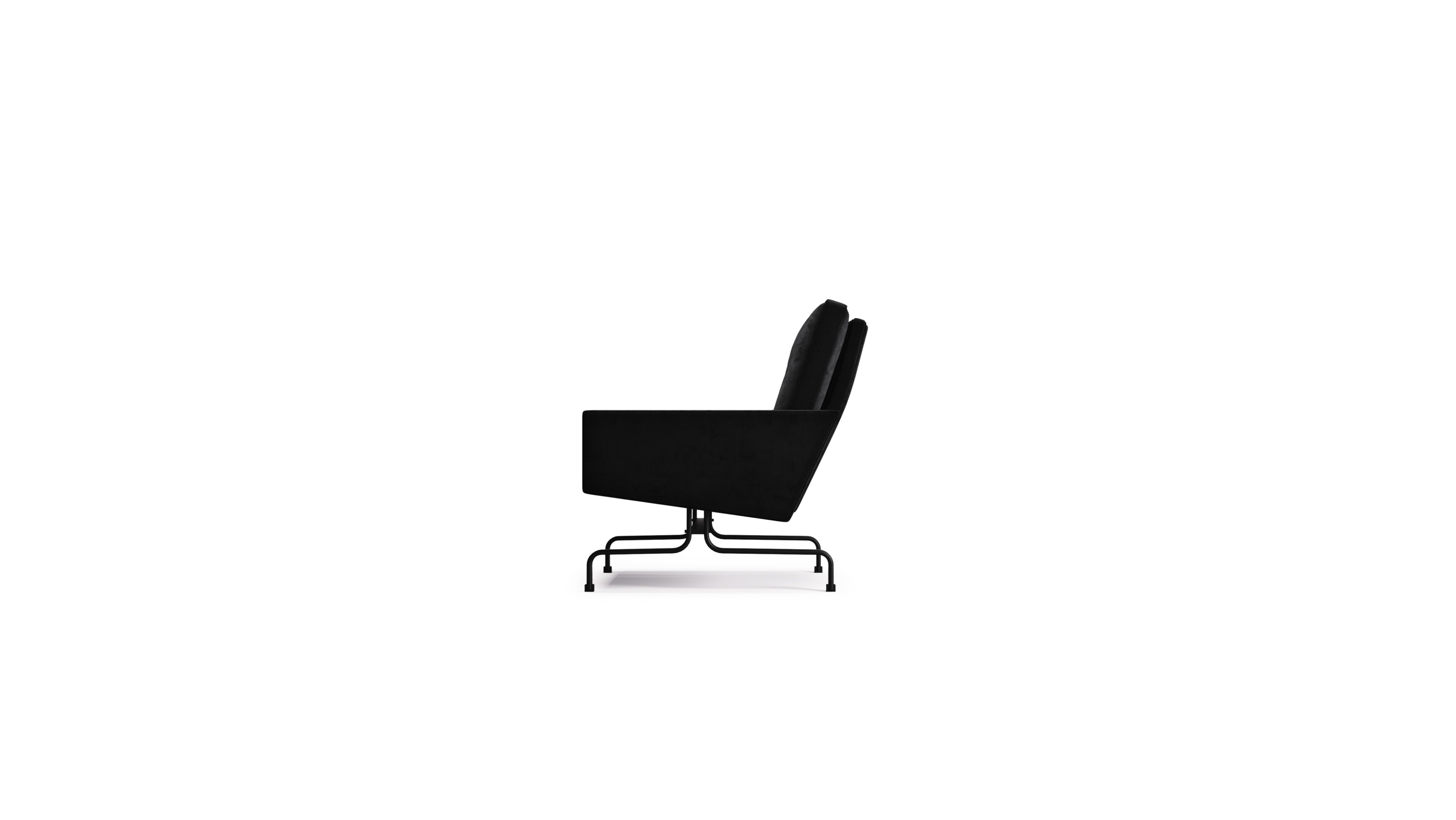 PK31 Lounge Chair by Poul Kjærholm in Canada and the USA Model PK31-1 - Side