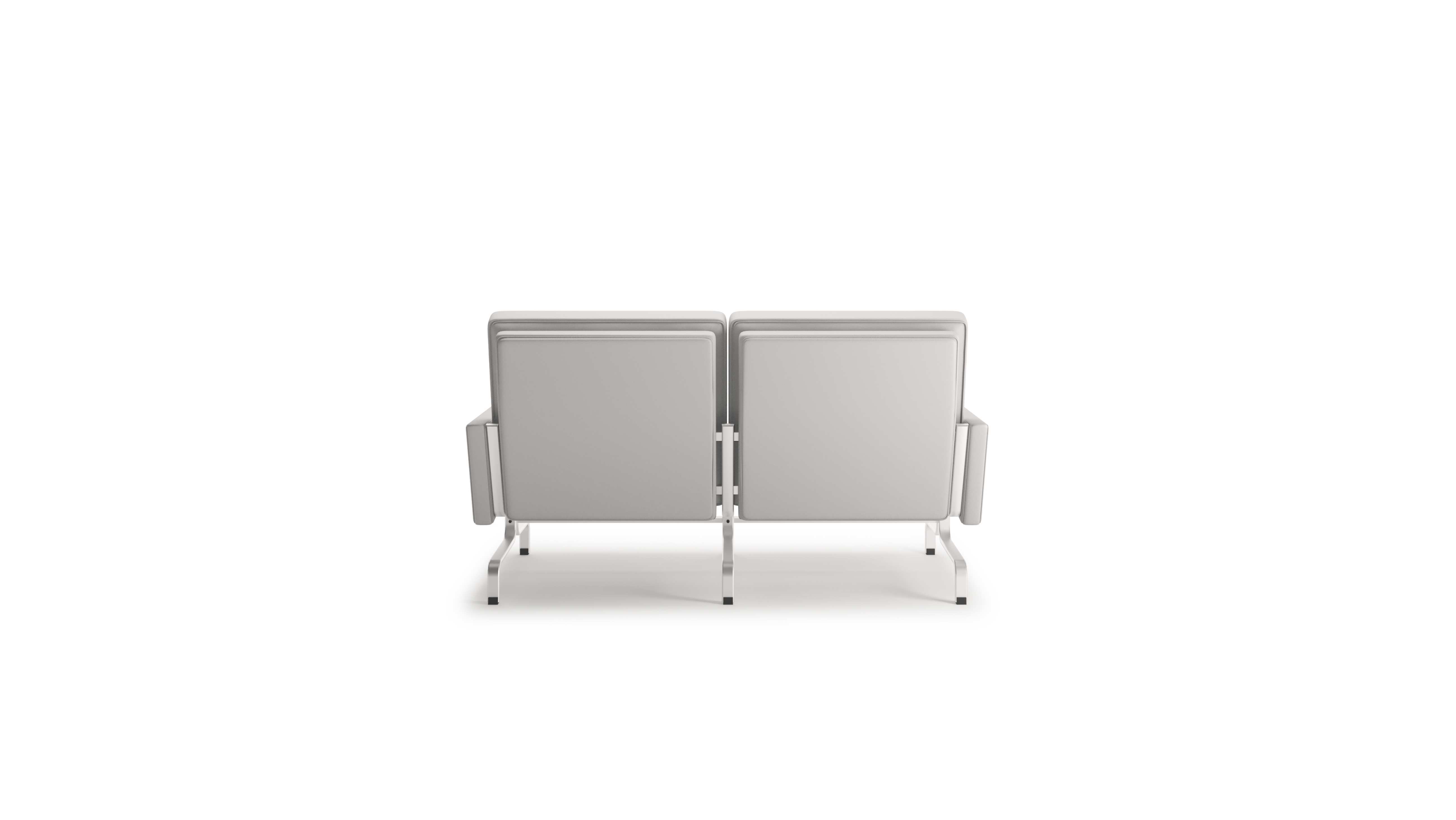 PK31 Loveseat Poul Kjærholm in Canada and the USA Model PK31-2 - Back