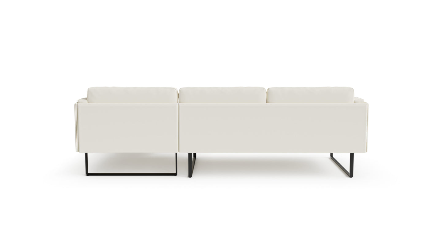 Piero Lissoni 8 Otto Sofa 3-Seater in Canada and the USA with Chaise - Back