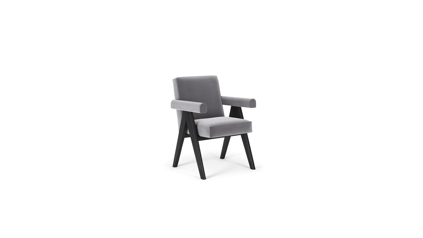 Pierre Jeanneret Committee Chair 062 Chandigarh in Canada and the USA - Front Angle