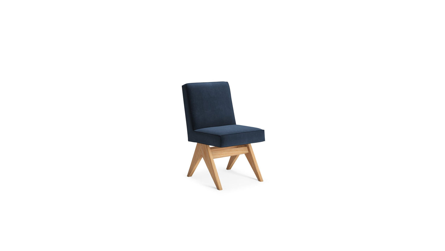 Pierre Jeanneret Committee Chair Chandigarh Side Chair in Canada and the USA - Front Angle
