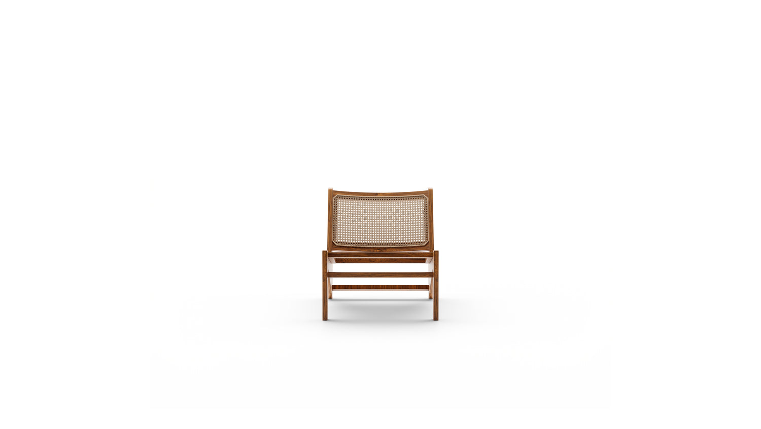 Pierre Jeanneret Kangaroo Armchair 058 in Canada and the USA - Front