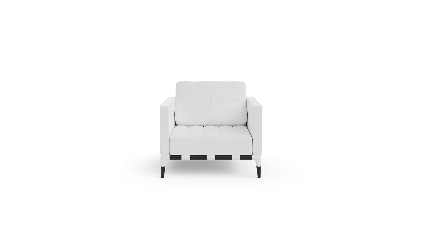 Prive Lounge Chair Cassina-Style by Philippe Starck in Canada and the USA Prive Armchair - Front