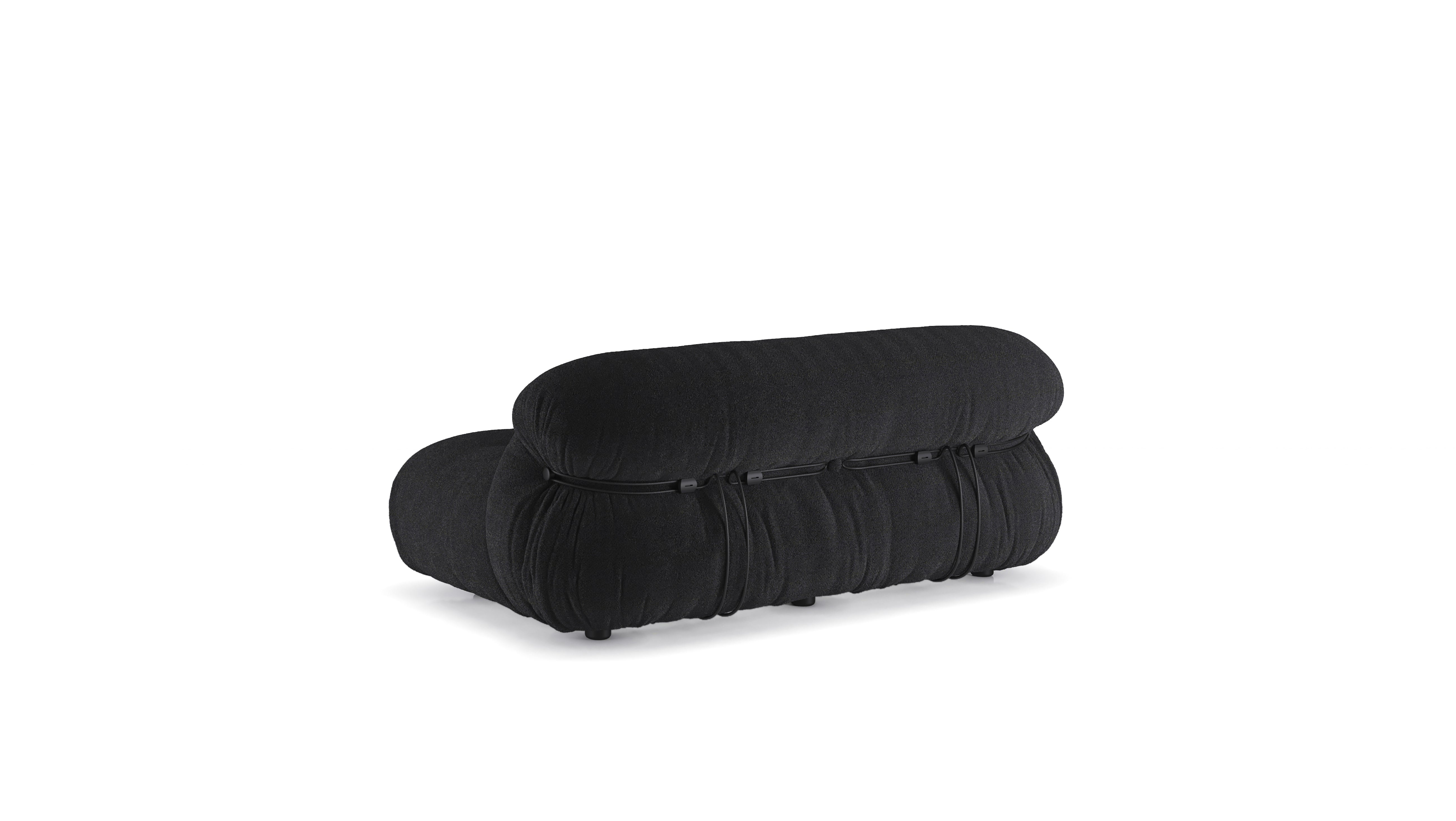 Soriana Sofa Two-Seater Loveseat by Afra & Tobia Scarpa in Canada and the USA Cassina-Style - Back Angle
