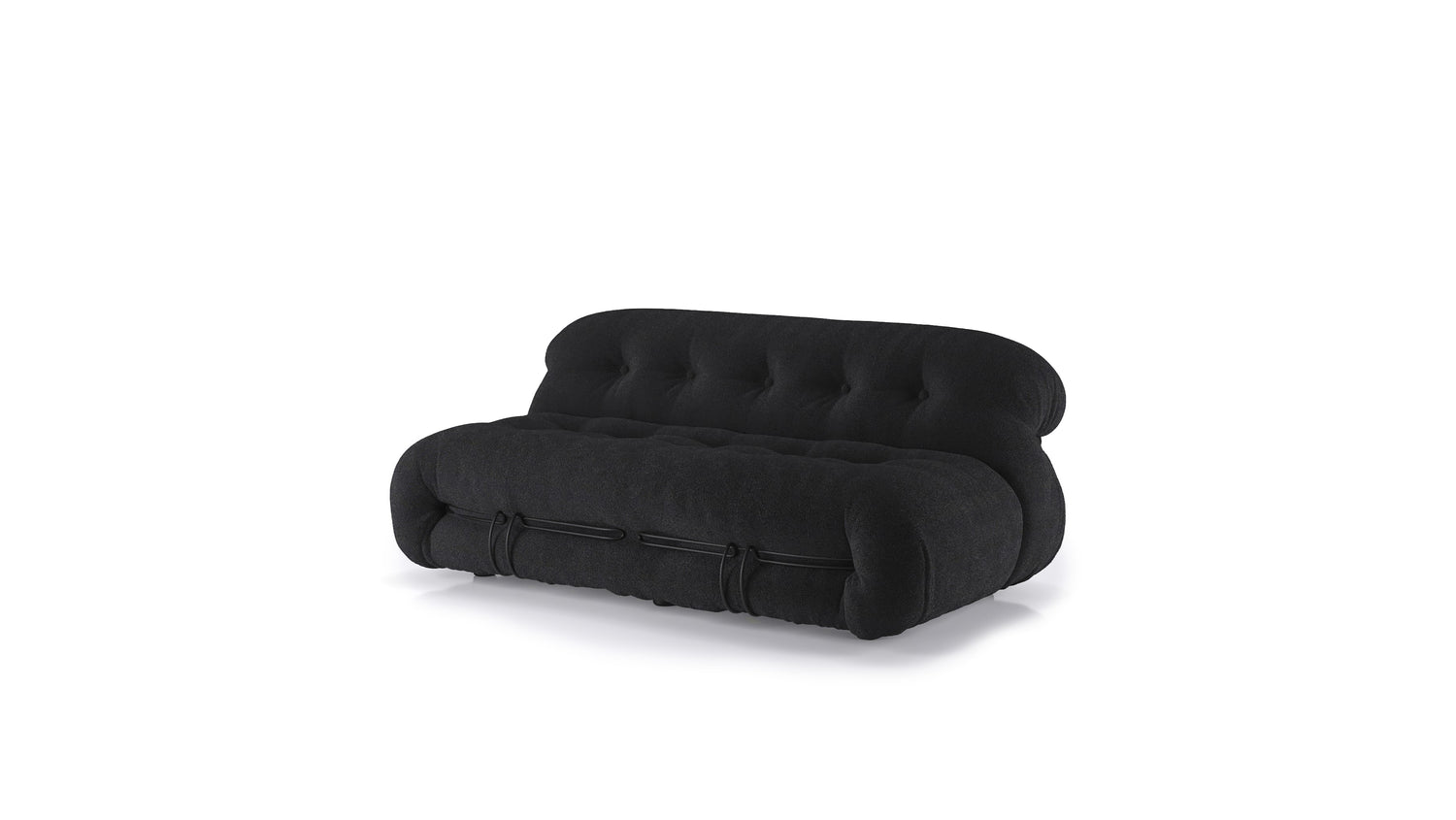 Soriana Sofa Two-Seater Loveseat by Afra & Tobia Scarpa in Canada and the USA Cassina-Style - Front Angle