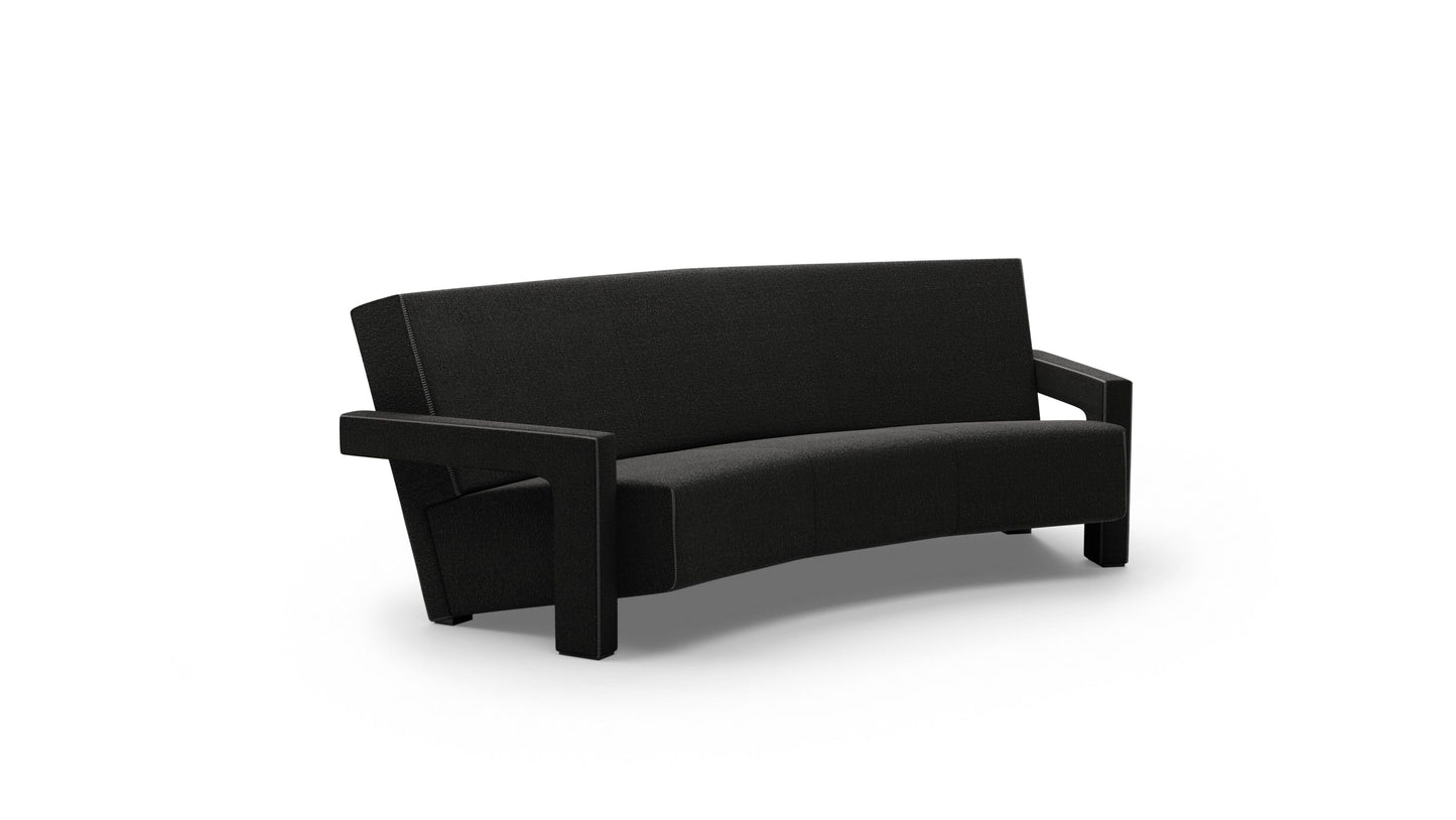 Utrecht Curved Sofa by Gerrit Thomas Rietveld in Canada and the USA Utrecht Sofa Cassina-Style 637-03 - Front Angle 2