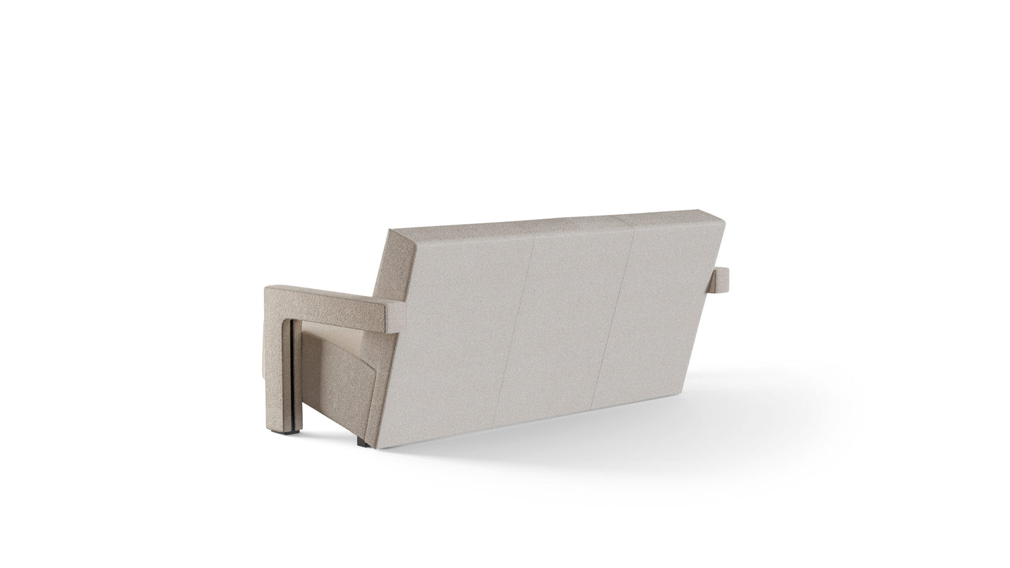Utrecht Sofa Straight Three-Seater in Canada and the USA Utrecht Sofa Cassina-Style 637-13 - Back Angle