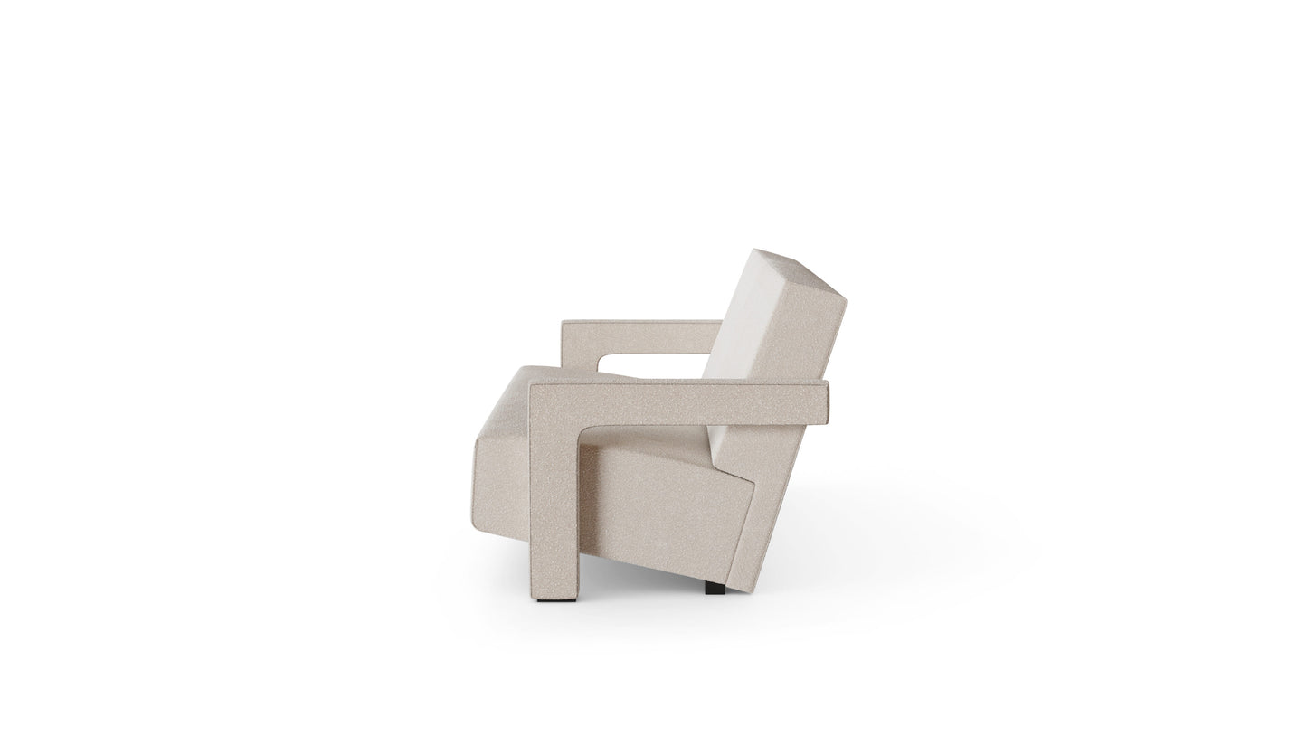 Utrecht Sofa Straight Three-Seater in Canada and the USA Utrecht Sofa Cassina-Style 637-13 - Side