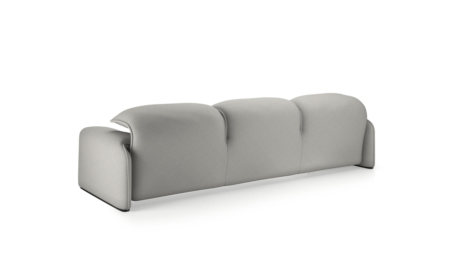 Vico Magistretti Maralunga 3-Seater Sofa in Canada and the USA - Back Angle