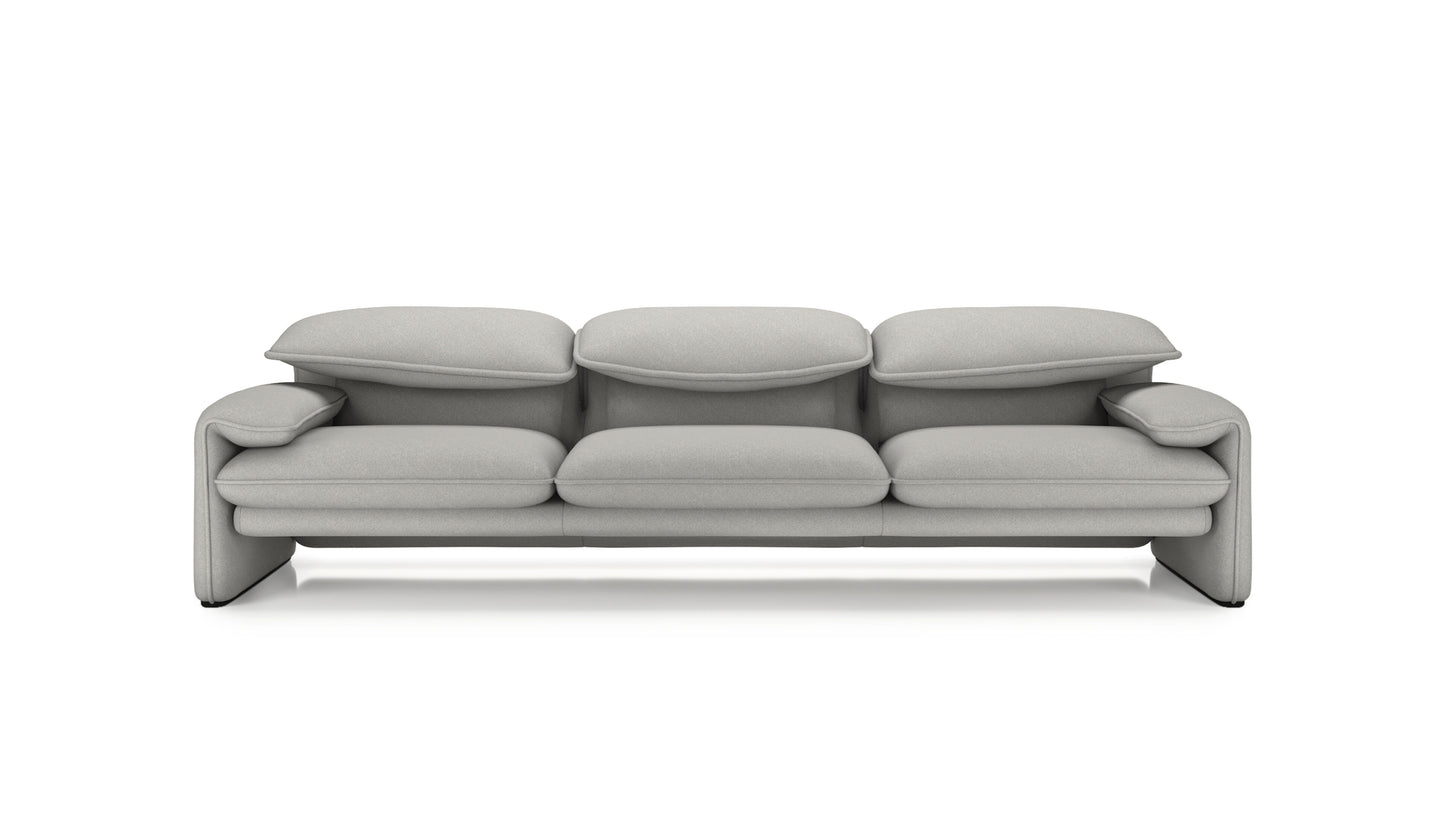 Vico Magistretti Maralunga 3-Seater Sofa in Canada and the USA - Front