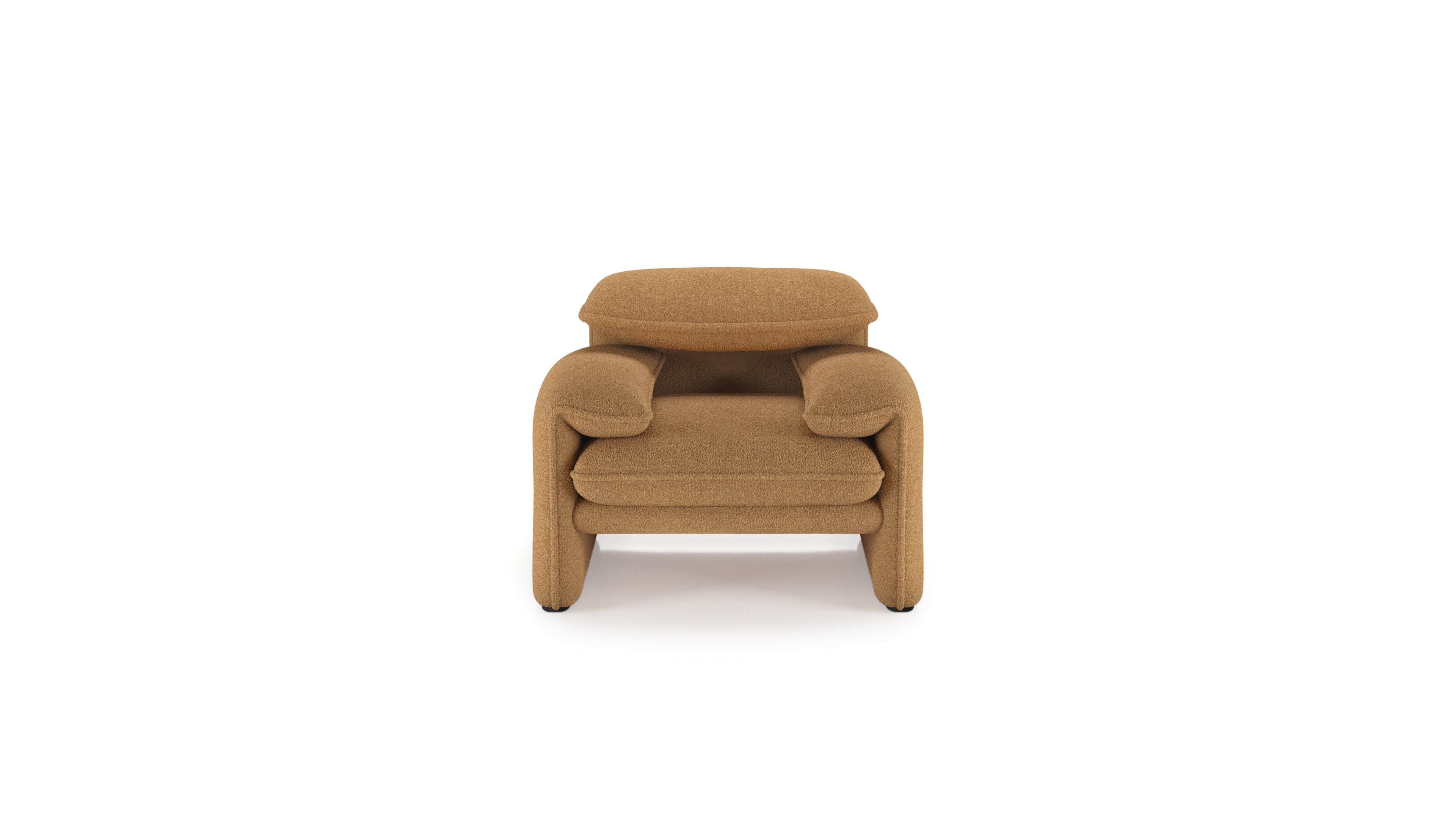 Vico Magistretti Maralunga Armchair in Canada and the USA Poltrono - Front 2