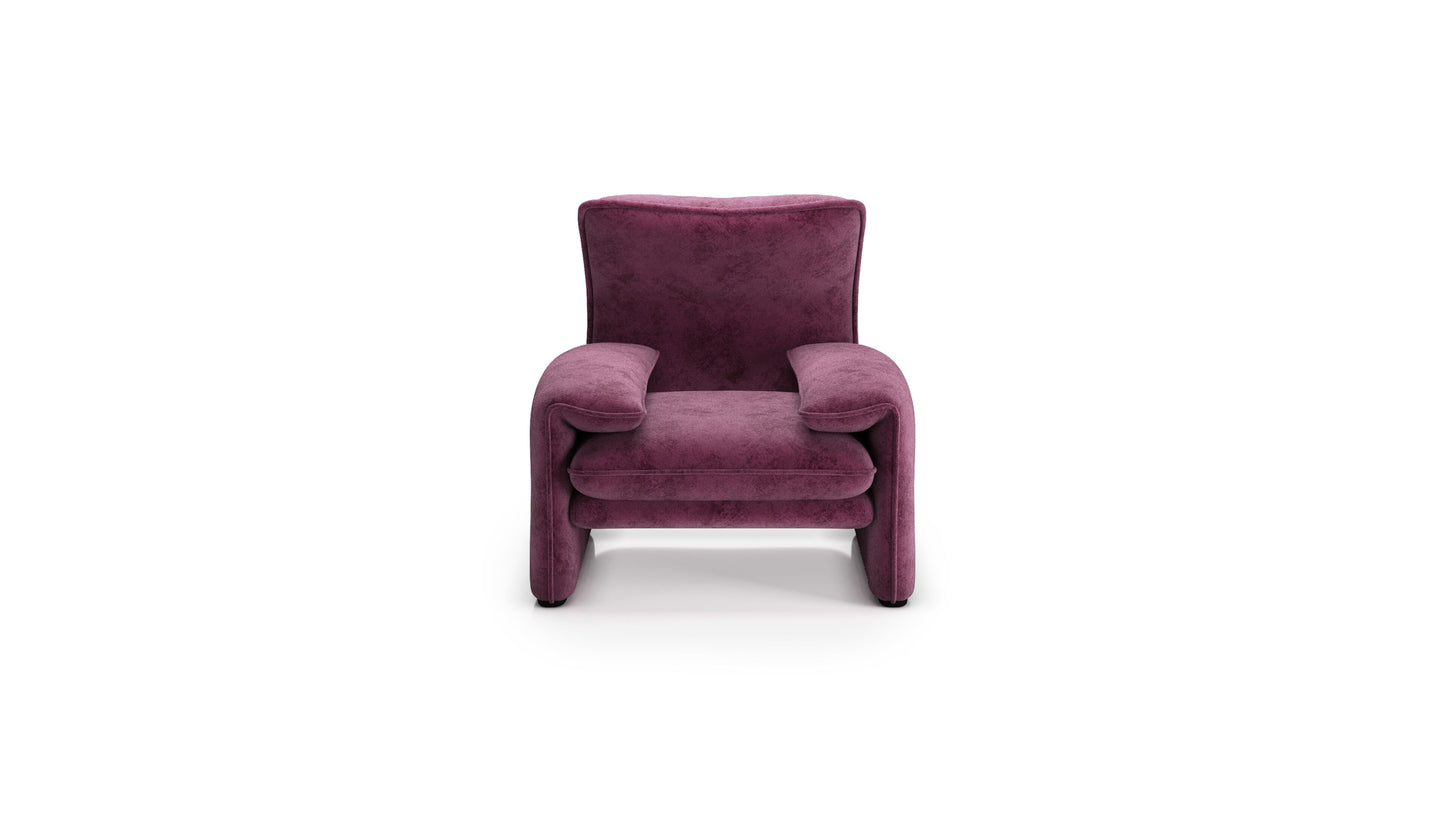 Vico Magistretti Maralunga Lounge Chair in Canada and the USA - Front 2
