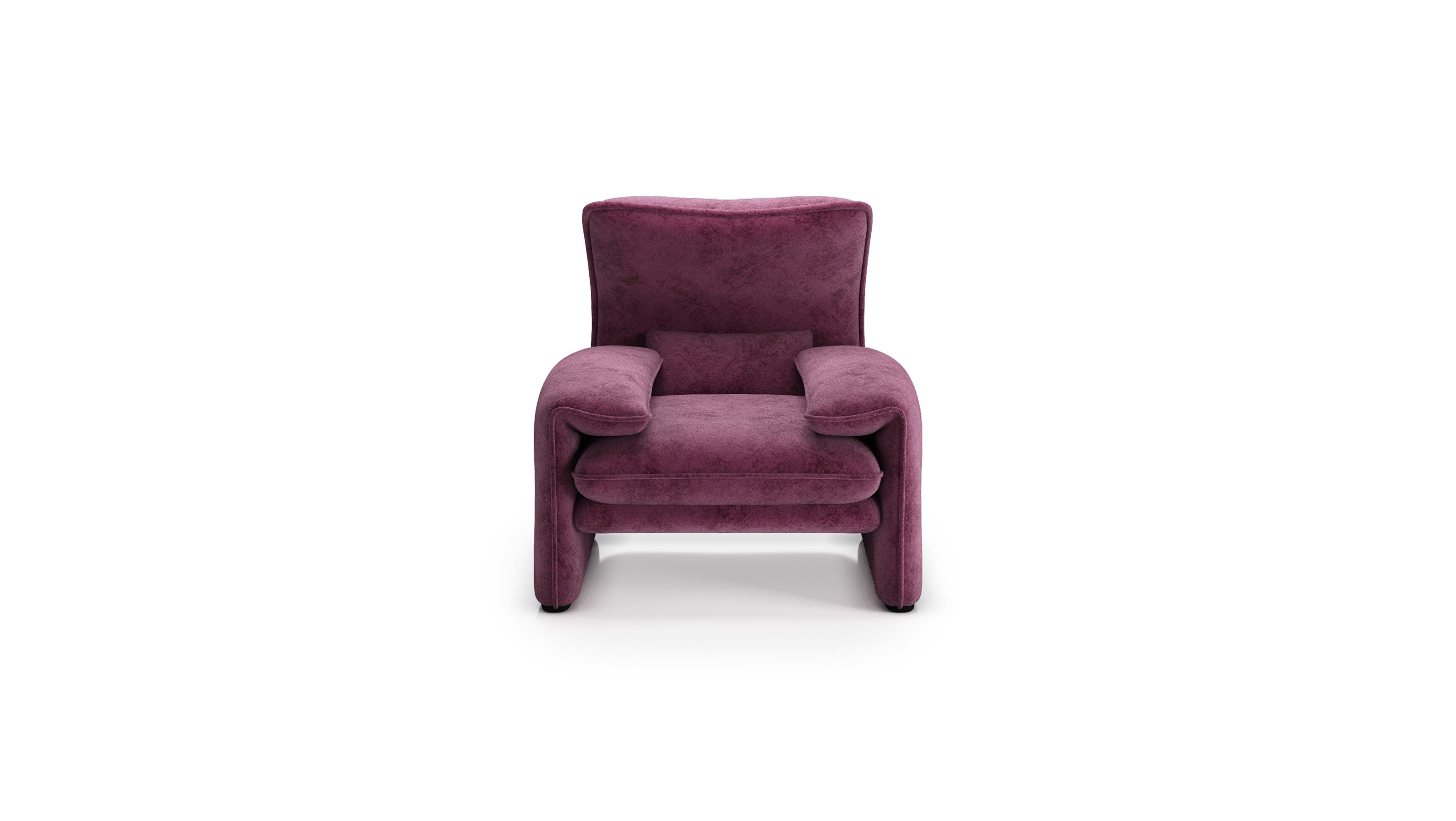 Vico Magistretti Maralunga Lounge Chair in Canada and the USA - Front