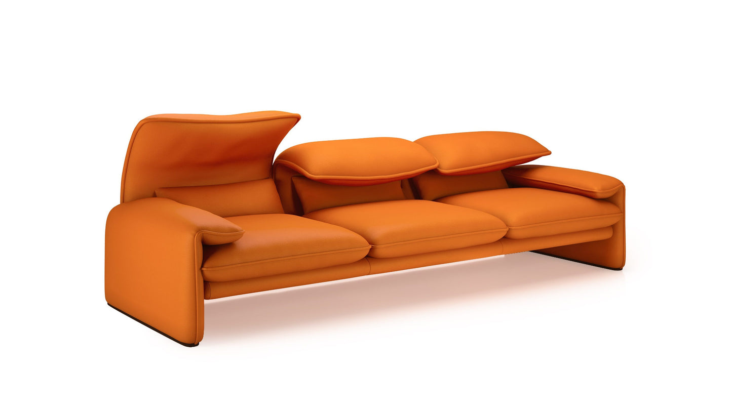 Vico Magistretti Maralunga Sofa in the USA and Canada - Front Angle 2
