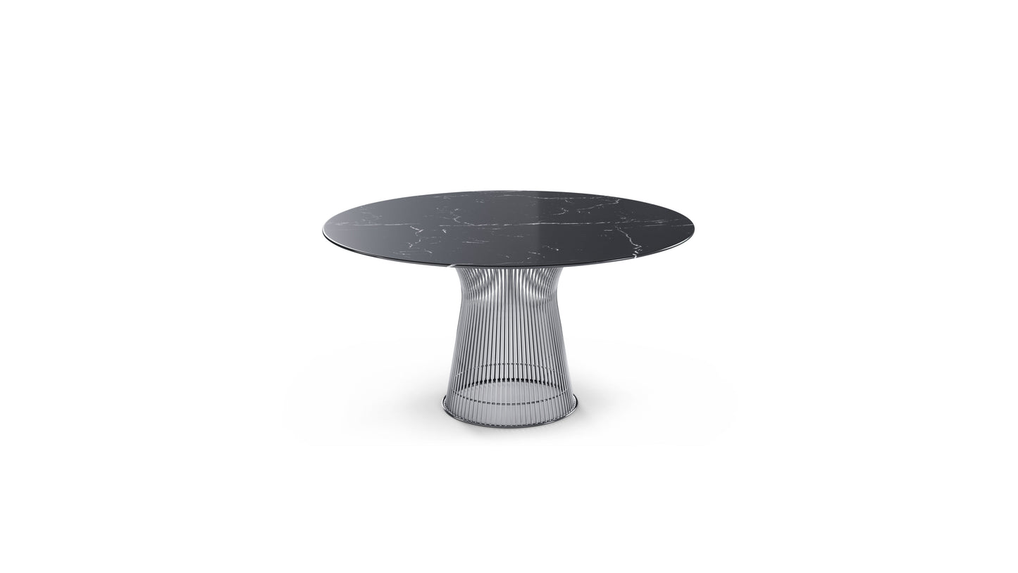 Warren Platner Platner Round Table in Canada and the USA 3716 Platner Dining Table Marble - Front Angle 2