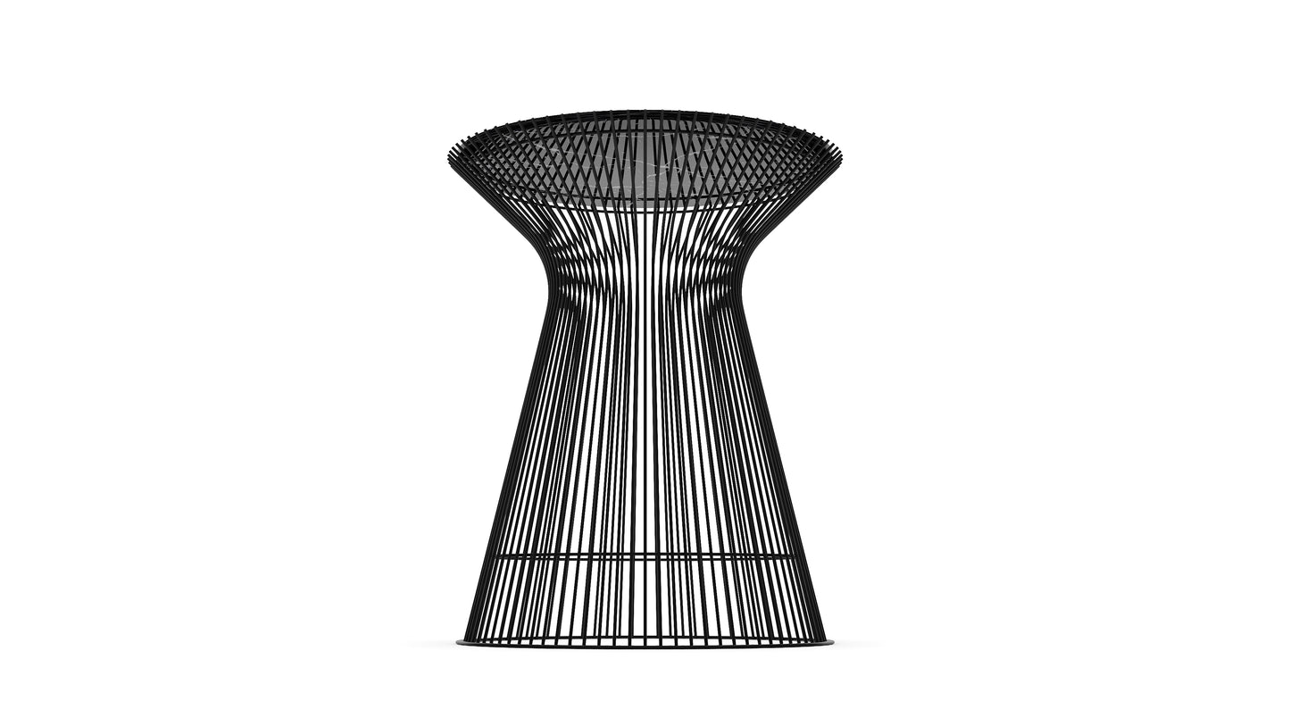 Warren Platner Platner Table Side Table in Canada and the USA 3710T Marble - Closeup Side