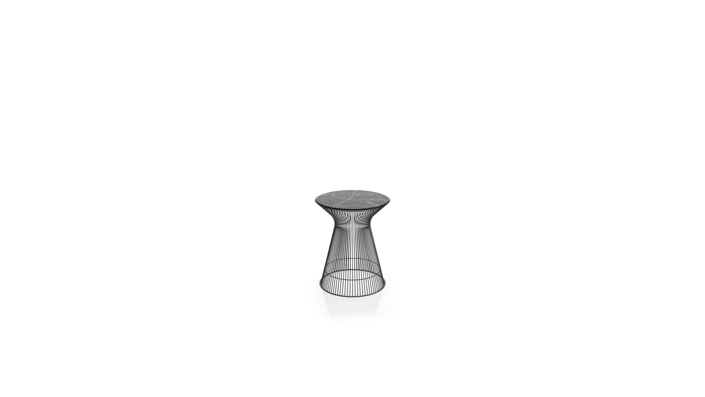 Warren Platner Platner Table Side Table in Canada and the USA 3710T Marble - Front Angle