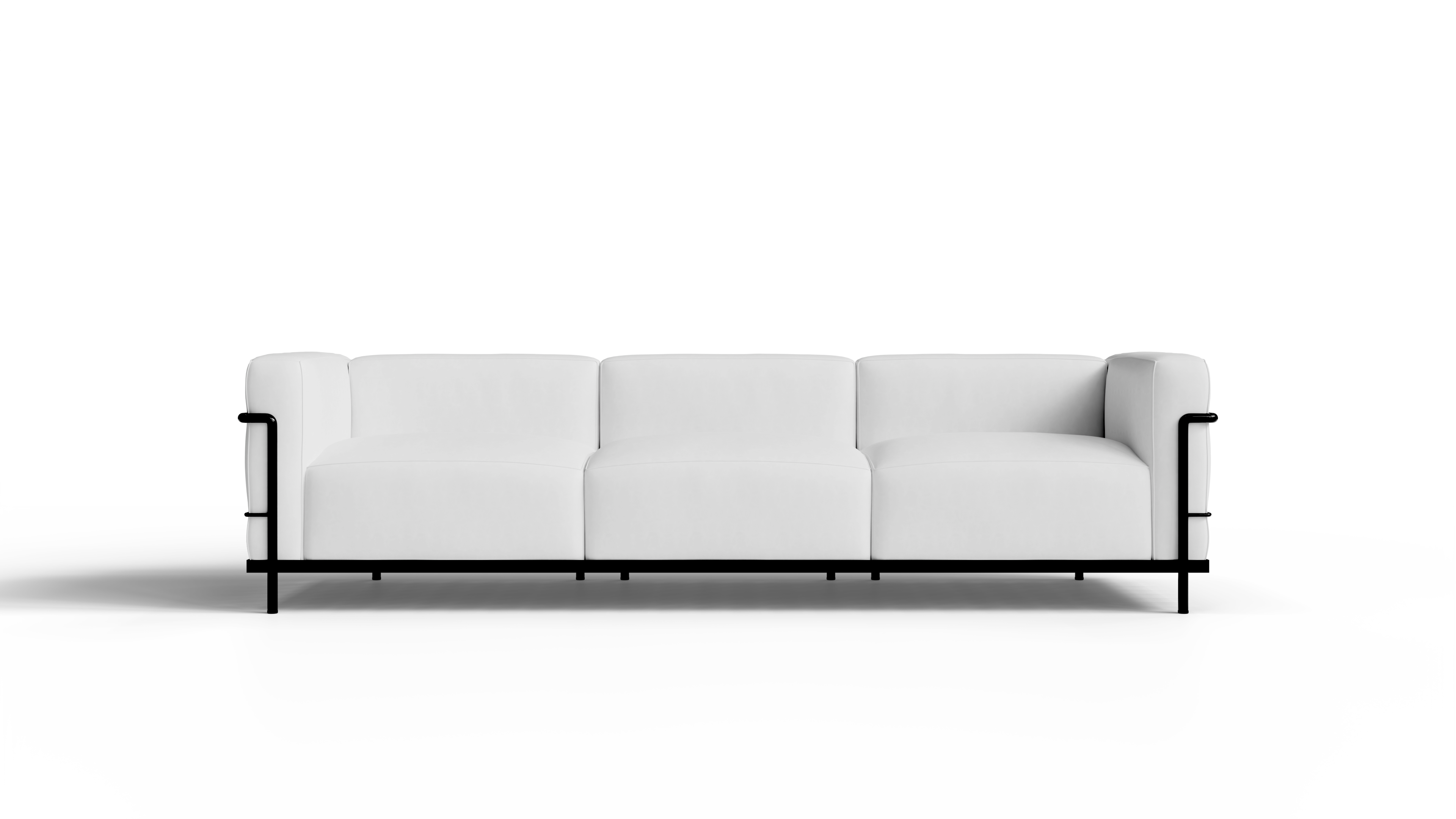 LC3 Sofa: Confort Grand Modèle Three-Seater