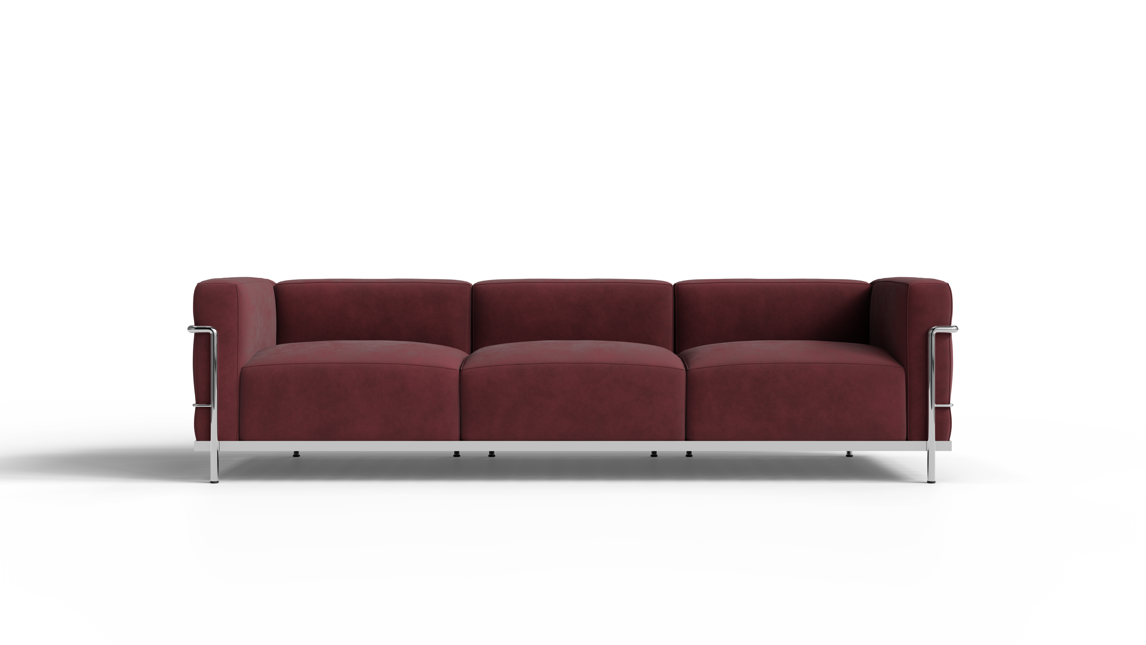 LC3 Sofa: Confort Grand Modèle Three-Seater