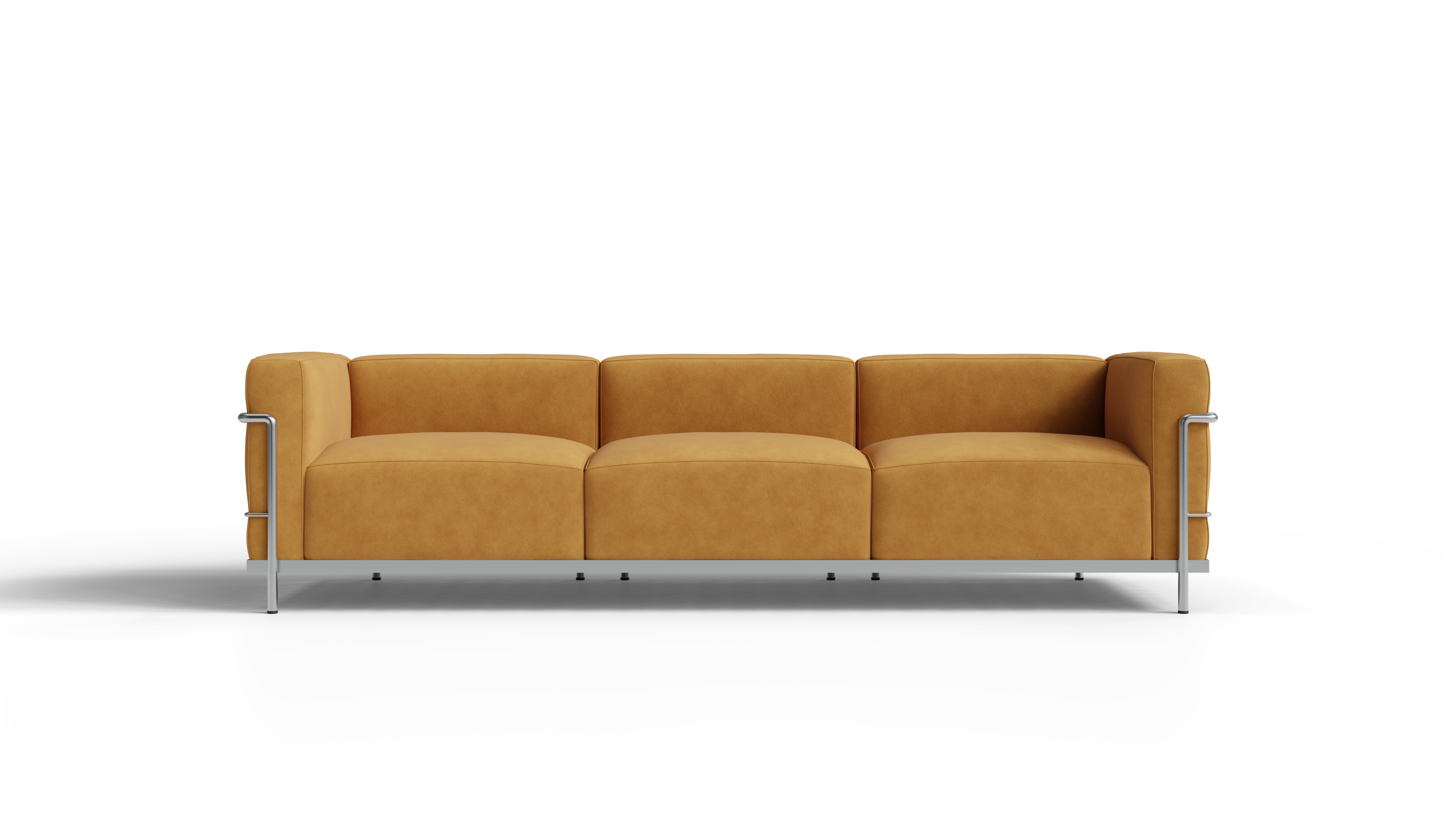 LC3 Sofa: Confort Grand Modèle Three-Seater