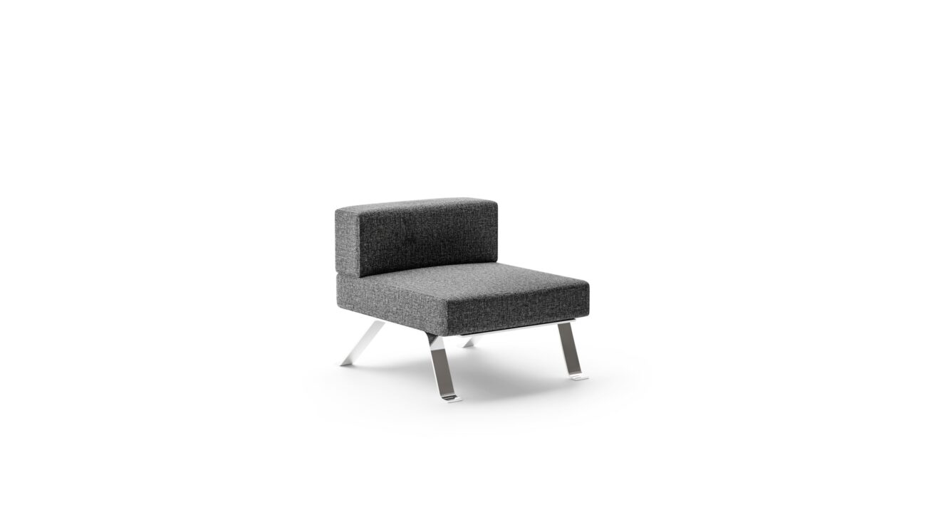 Ombra Armchair Reproduction by Archetype Forms - Charlotte Perriand - Front Angle-2 View