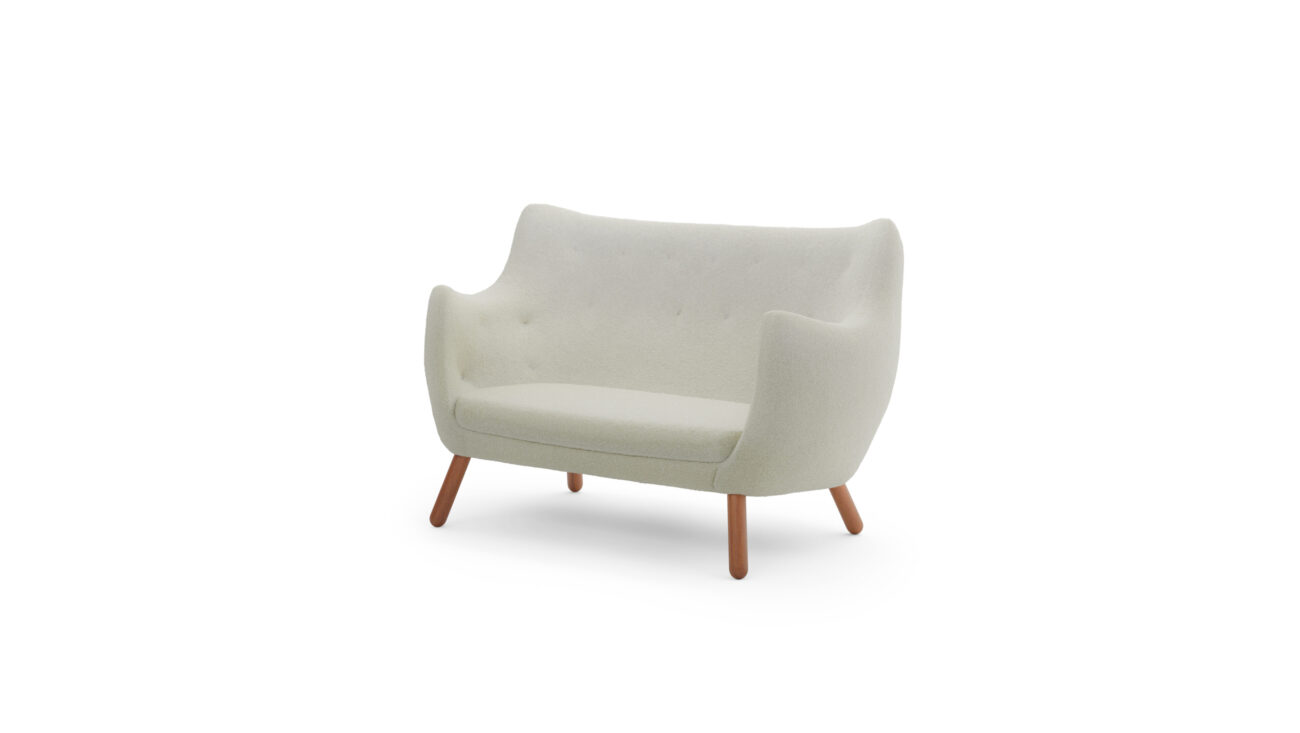 Poet Sofa House of Finn Juhl Reproduction by Archetype Forms - Finn Juhl - Front-Angle View