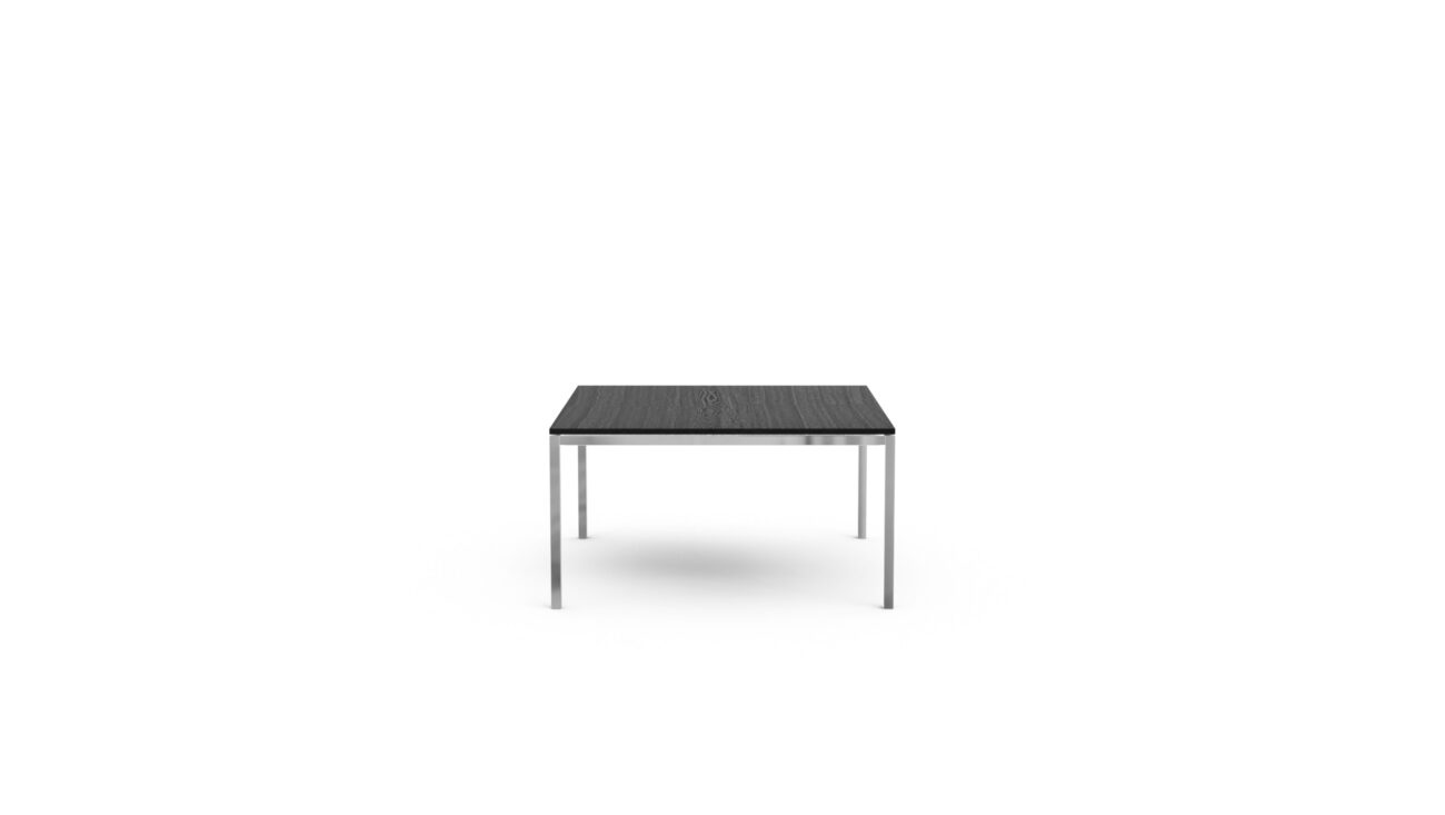 2517T End Table 35x35 Square Reproduction by Archetype Forms - Florence Knoll - Front-Angle View