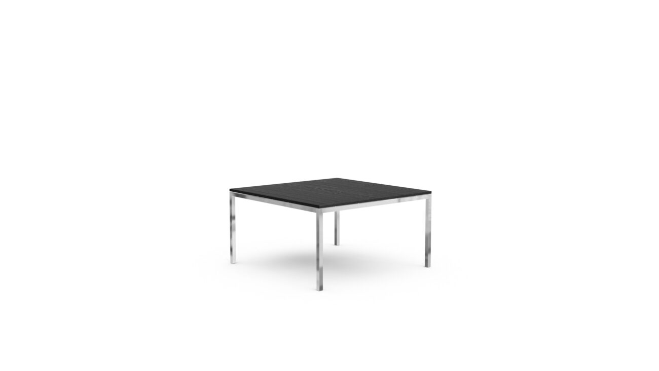 2517T End Table 35x35 Square Reproduction by Archetype Forms - Florence Knoll - Side-View