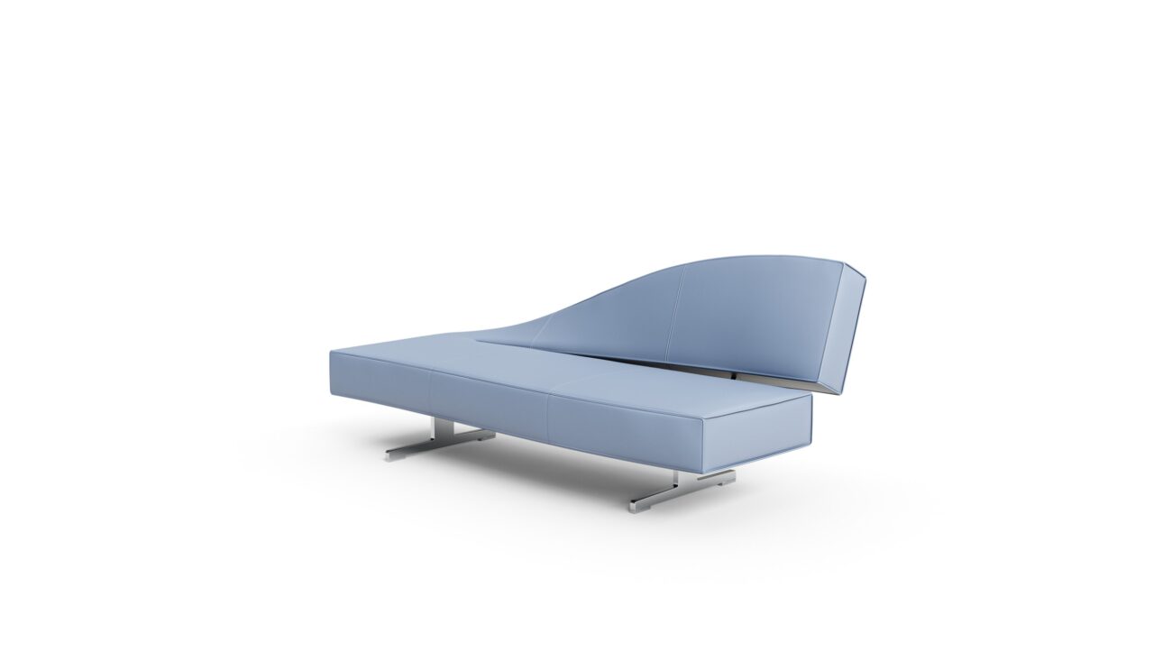 Aspen Sofa: Short - Right-Hand Reproduction by Archetype Forms - - Front-Angle View