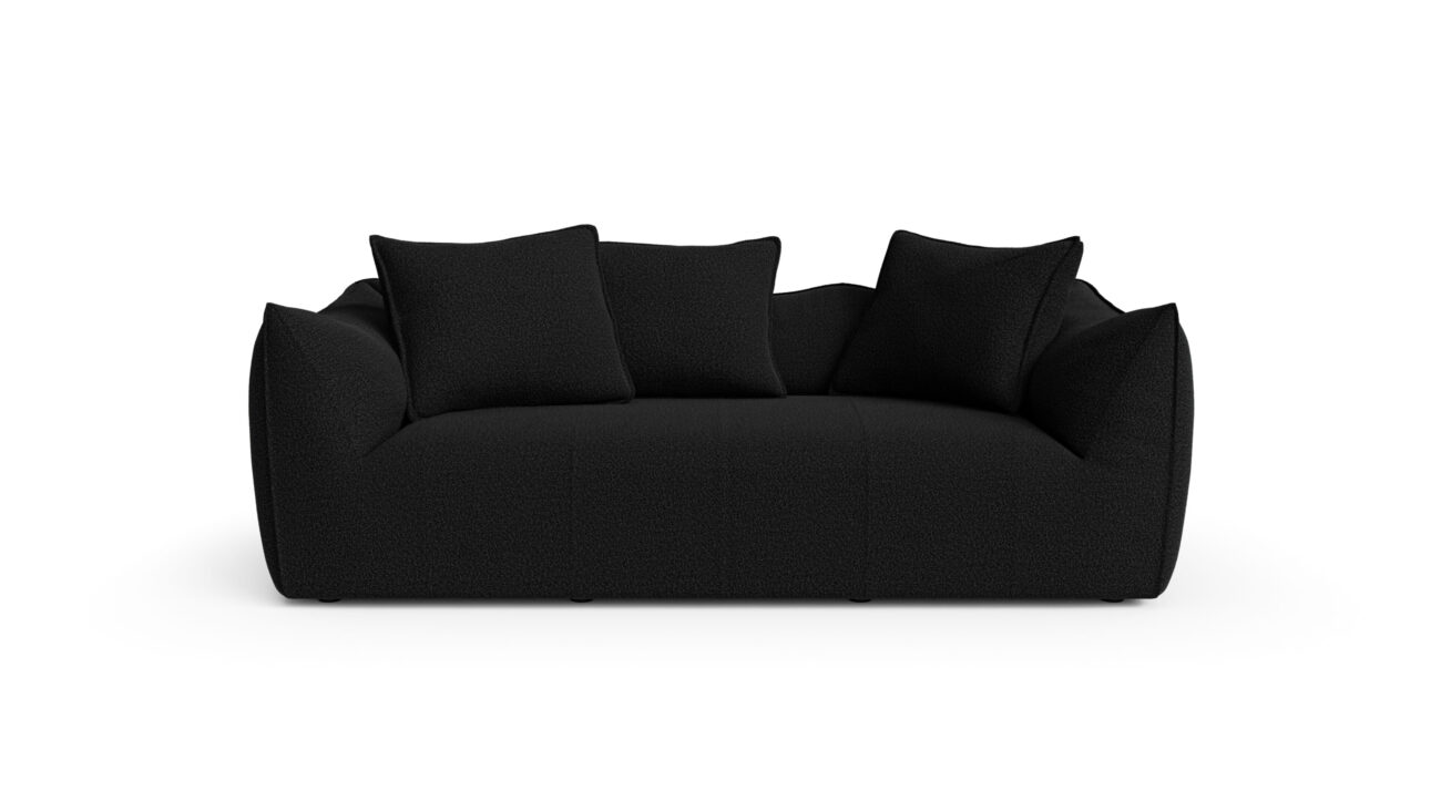 Le Bambole Sofa 3-Seat LBA3 1972 Reproduction by Archetype Forms - Mario Bellini - Front View