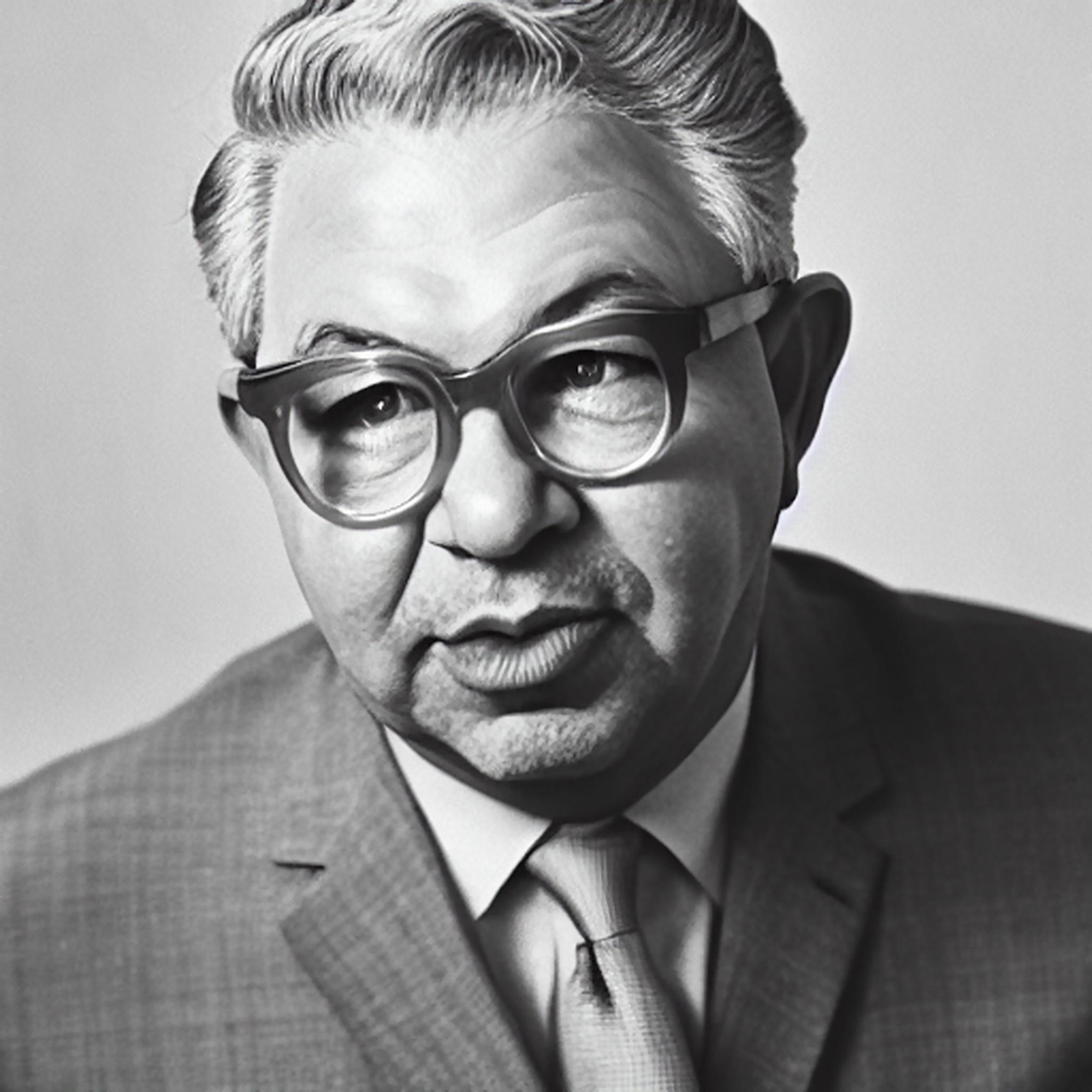 Furniture Designer Arne Jacobsen Photo Portrait Biography