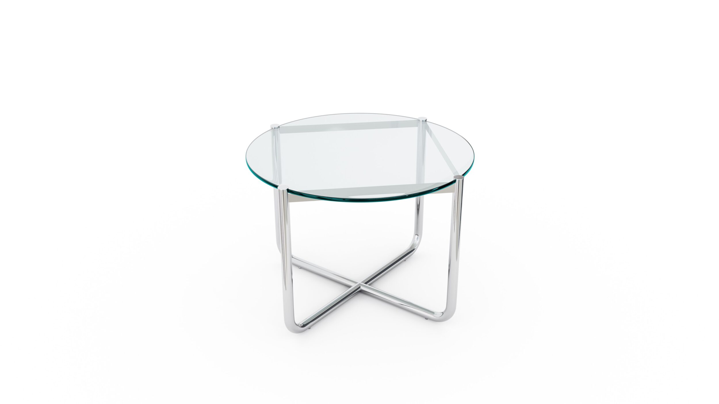 MR Table 259TS Reproduction by Archetype Forms - Mies van der Rohe - Back-Angle View