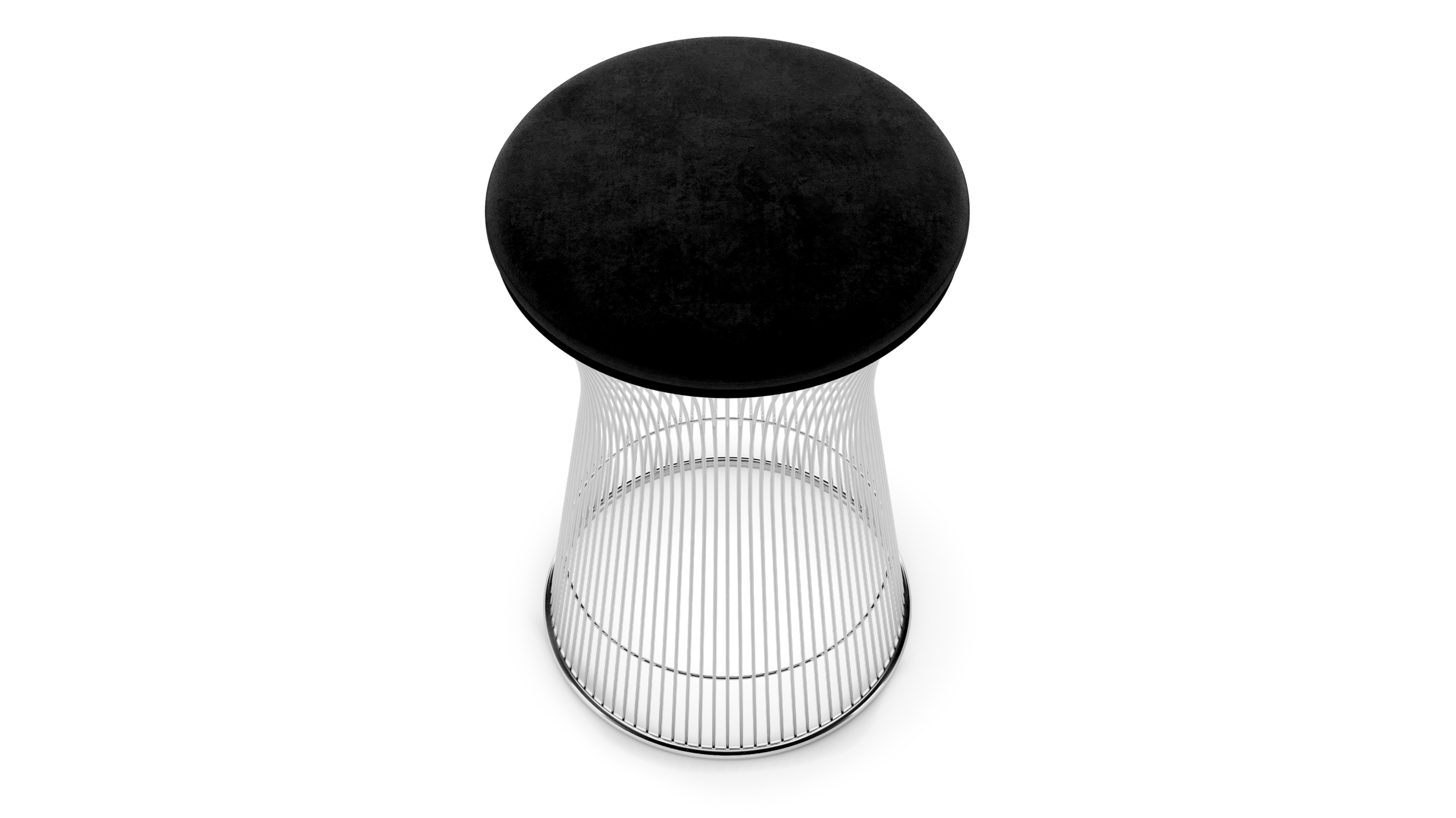 Hero image of the Platner Series 1719Y Stool by Warren Platner, designed by Warren Platner, available online in Canada. Made by Archetype Forms.