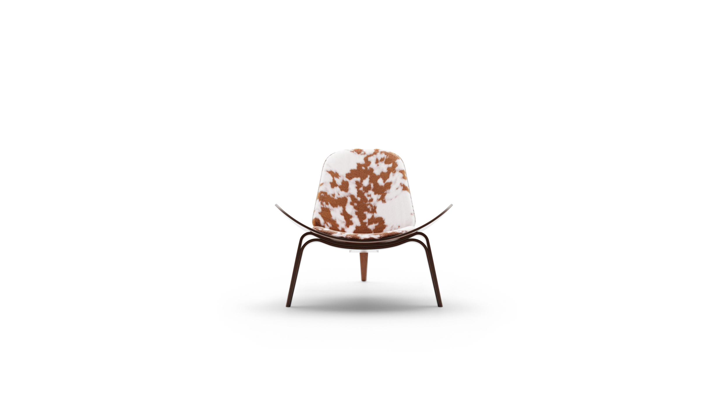 Shell Chair CH07 Reproduction by Archetype Forms - Hans Wegner - Front View