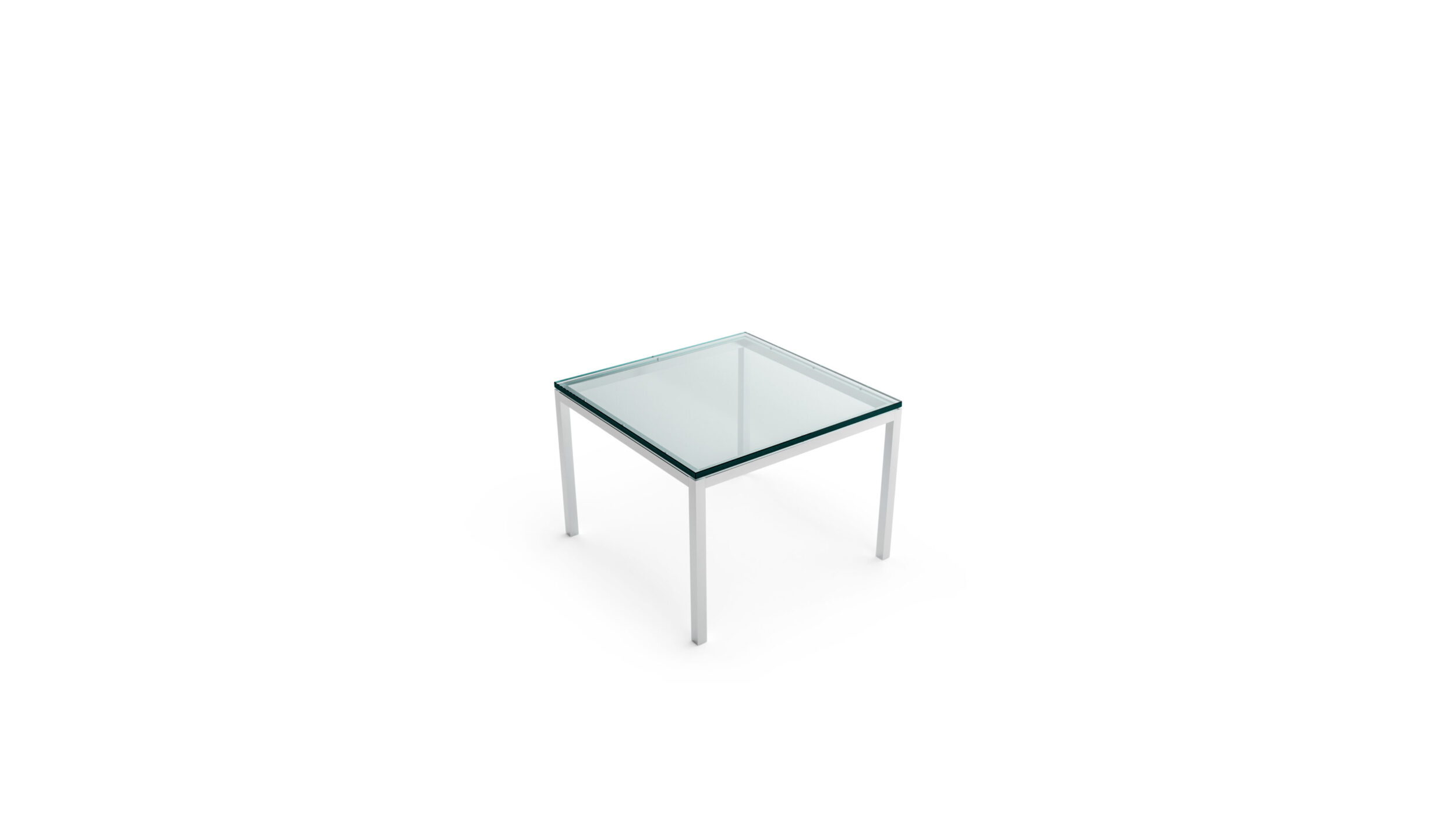 2510T Square Coffee Table 23x23 Reproduction by Archetype Forms - Florence Knoll - Front Angle-2 View