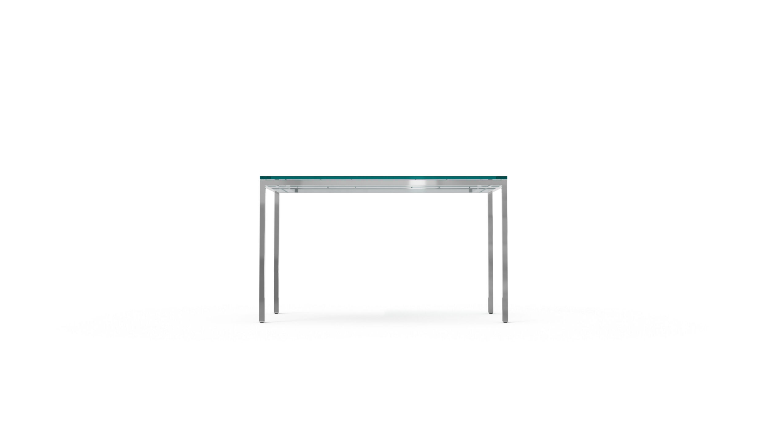 2521T Mini Desk 48x26 Reproduction by Archetype Forms - Florence Knoll - Front Angle-2 View