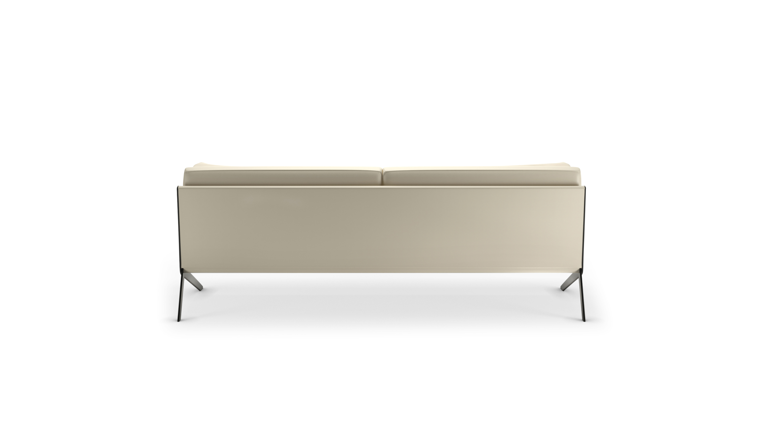 DS-60 Sofa: De Sede 2-Seat Sofa Reproduction by Archetype Forms - Gordon Guillaumier - Back View