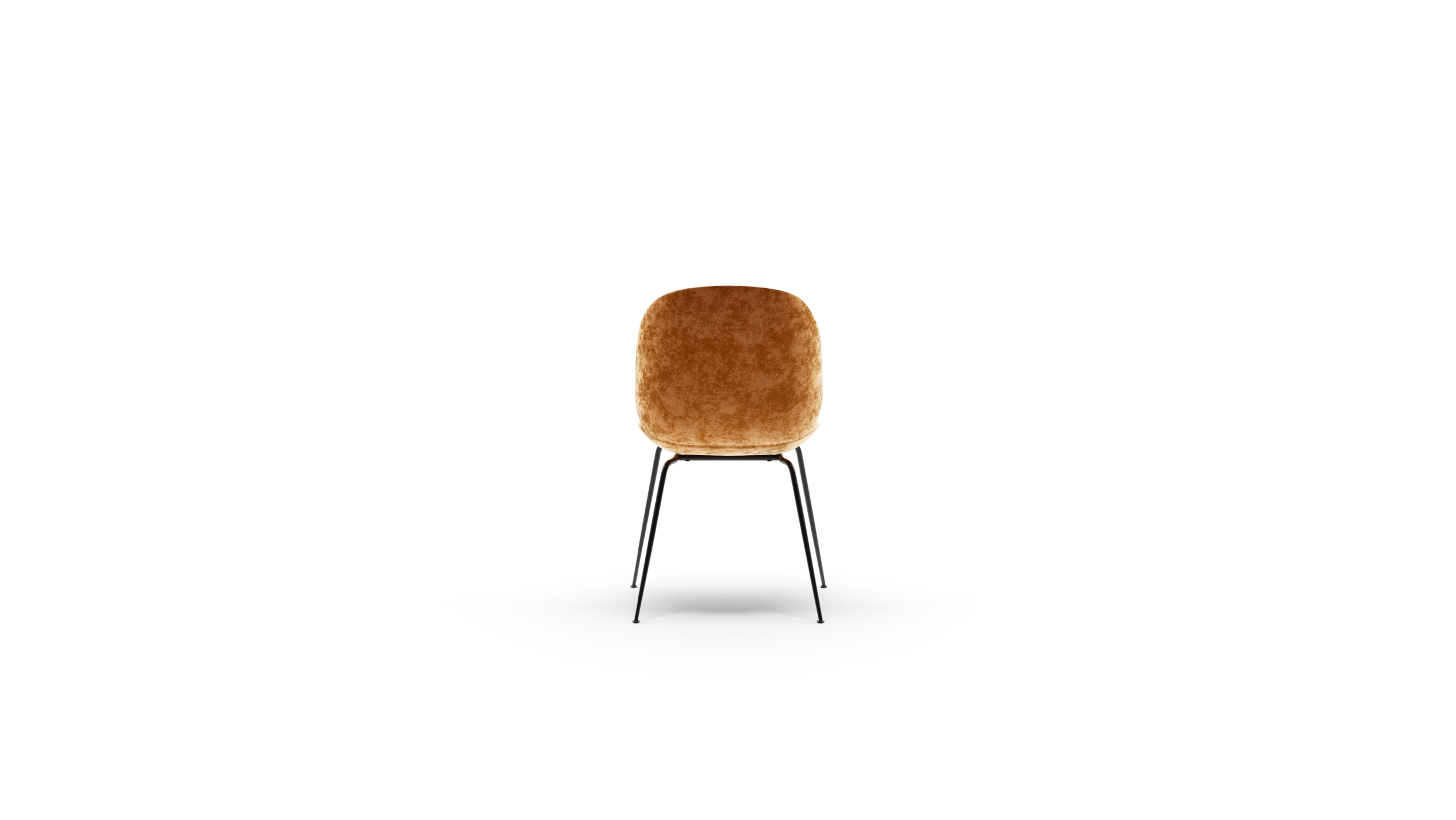 Gubi Beetle Dining Chair Reproduction by Archetype Forms - Stine Gam & Enrico Fratesi - Back View