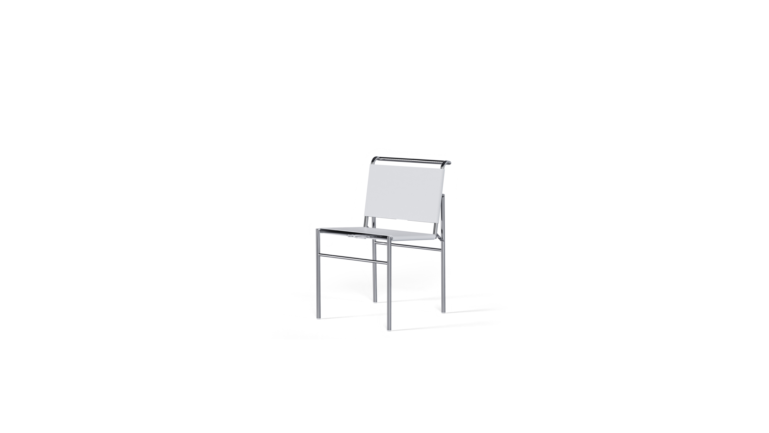 Roquebrune Chair 1927 Cap-Martin Reproduction by Archetype Forms - Eileen Gray - Front-Angle View