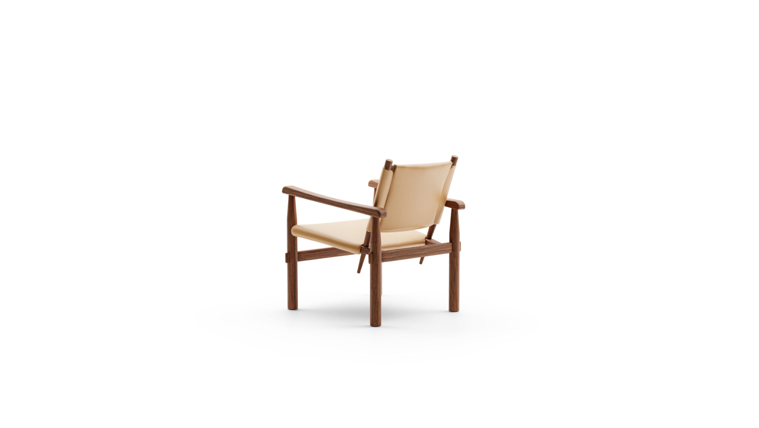 Doron Hotel Armchair Reproduction by Archetype Forms - Charlotte Perriand - Back-Angle View