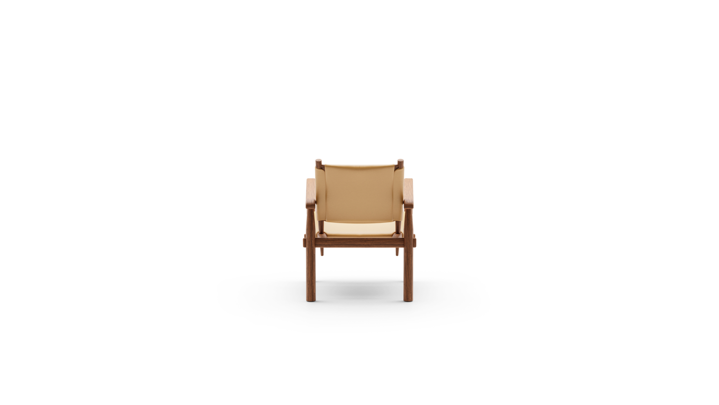 Doron Hotel Armchair Reproduction by Archetype Forms - Charlotte Perriand - Back View