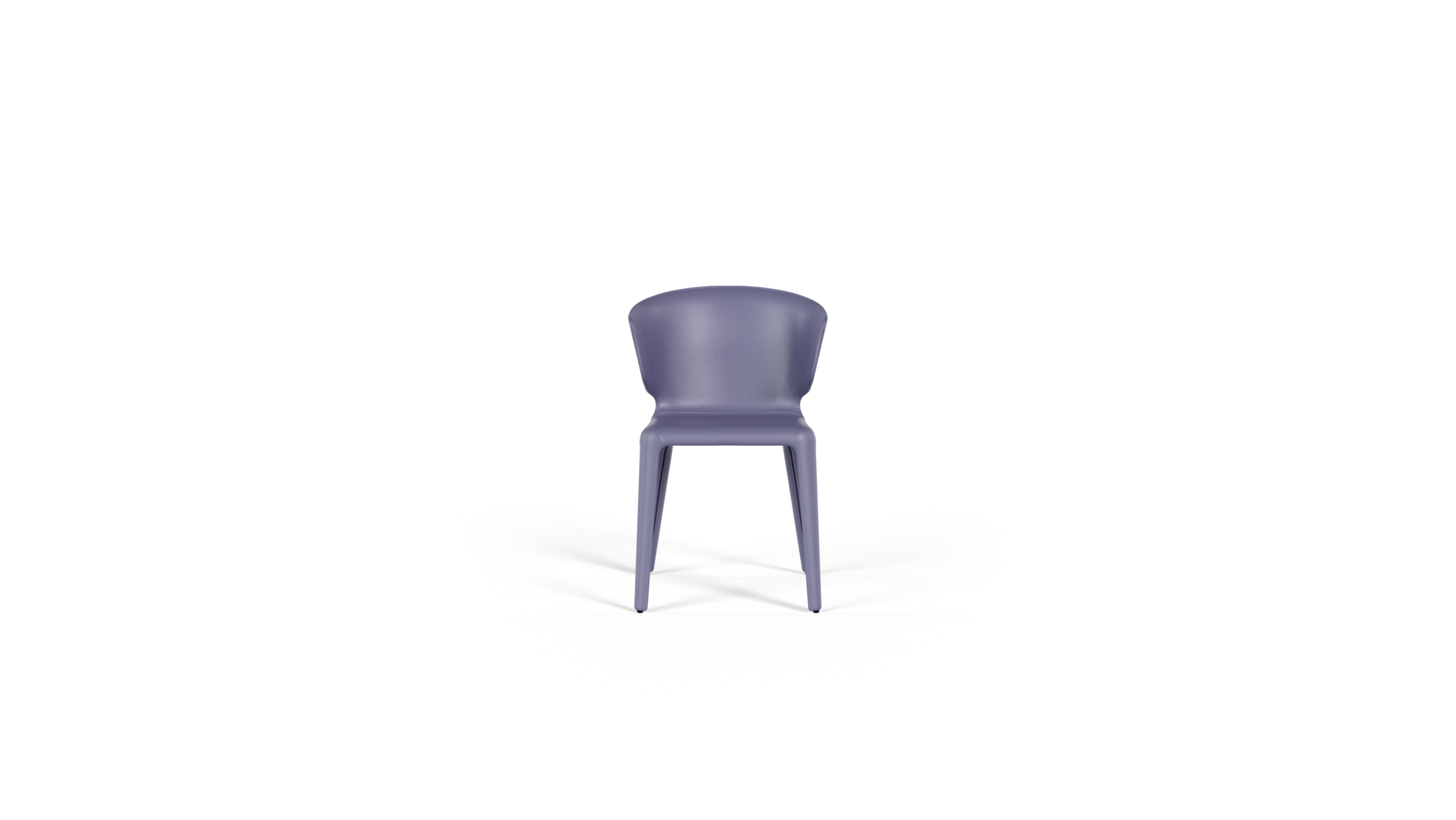 Front view of the Hola 367 Chair by Hannes Wettstein, designed by Hannes Wettstein, available online in Canada. Made by Archetype Forms.