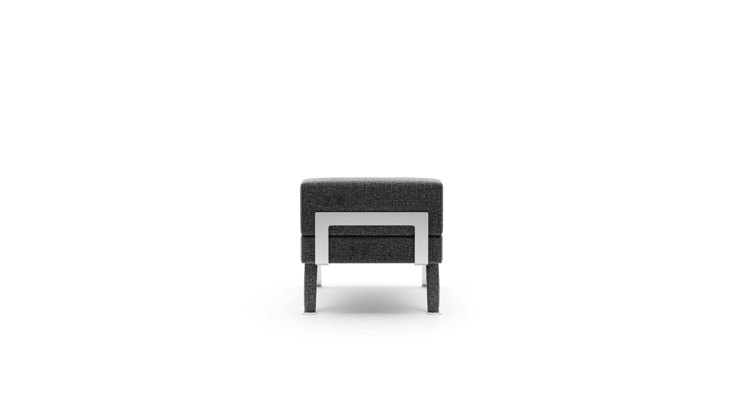 Ombra Armchair Reproduction by Archetype Forms - Charlotte Perriand - Back View