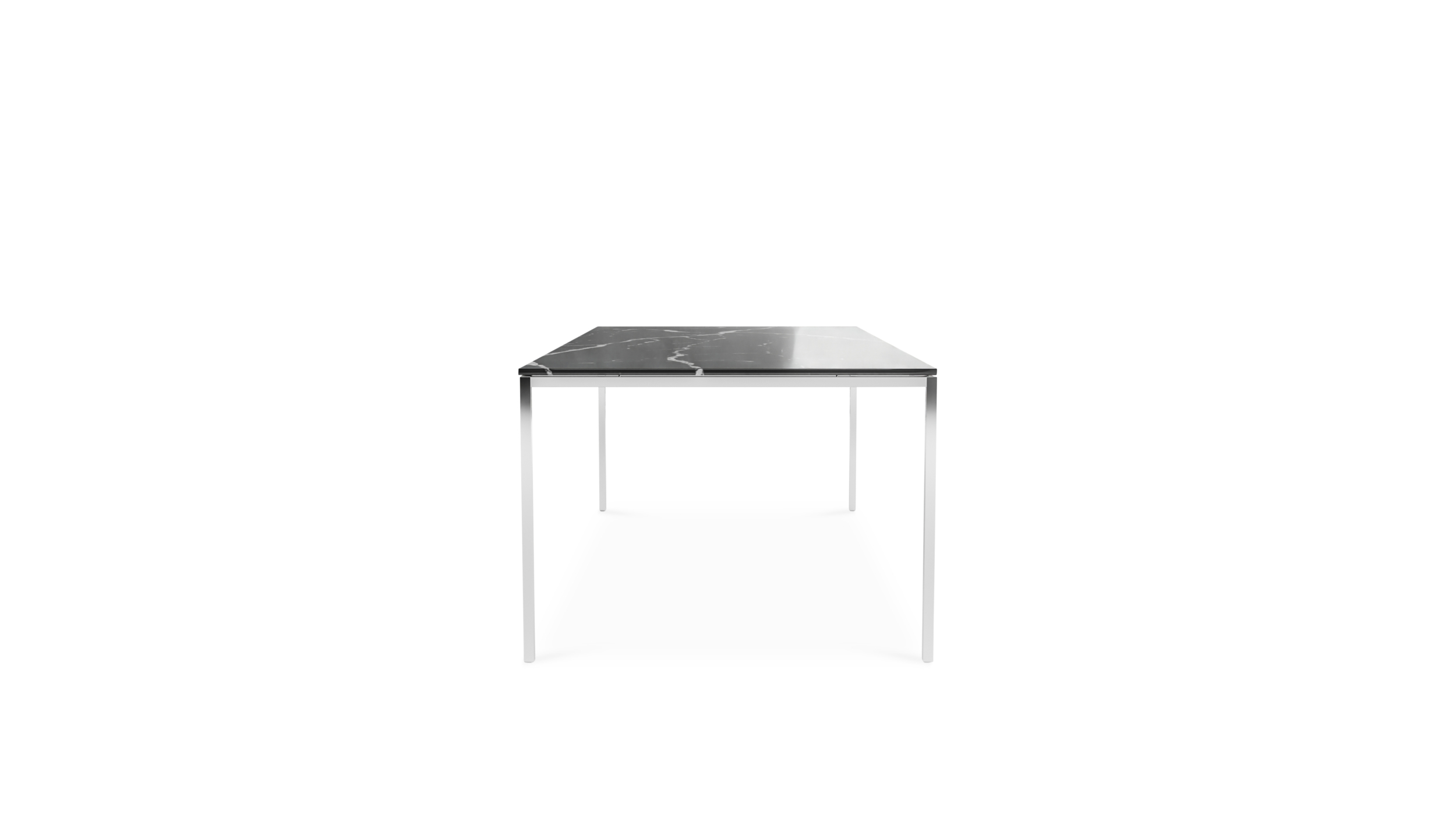 2524T Rectangular Table Dining Table 94x39 Reproduction by Archetype Forms - Florence Knoll - Side-View