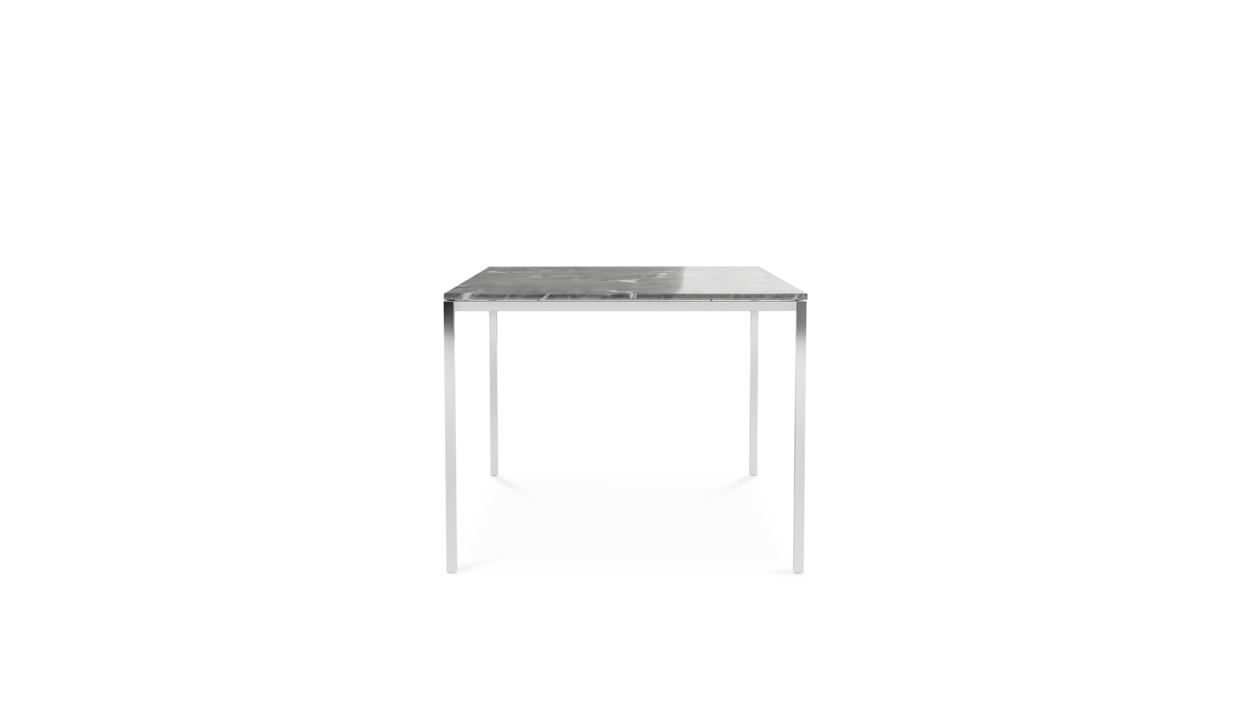 2522T Rectangular Table Dining Table 60x36 Reproduction by Archetype Forms - Florence Knoll - Side-View