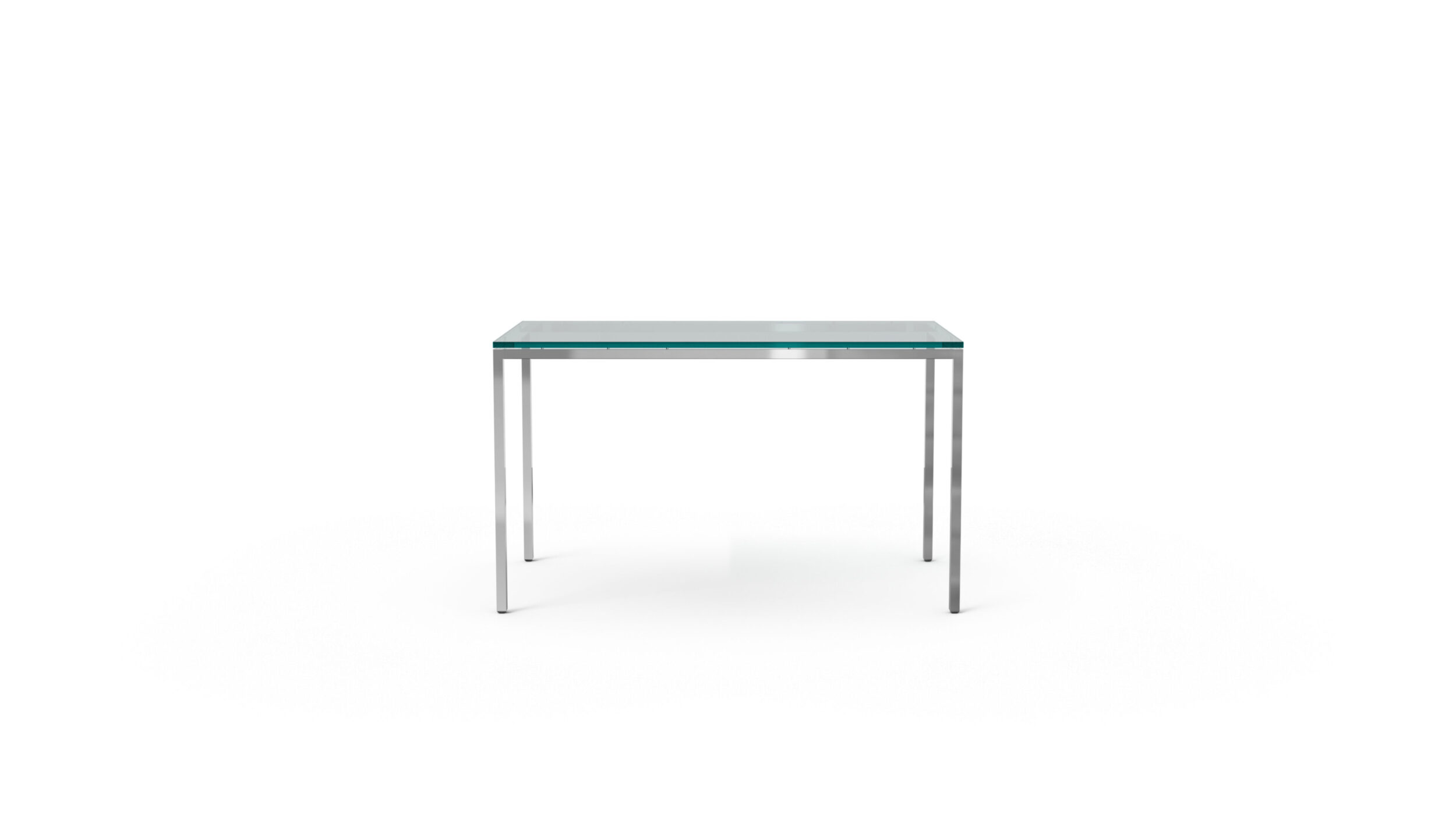 2521T Mini Desk 48x26 Reproduction by Archetype Forms - Florence Knoll - Front View