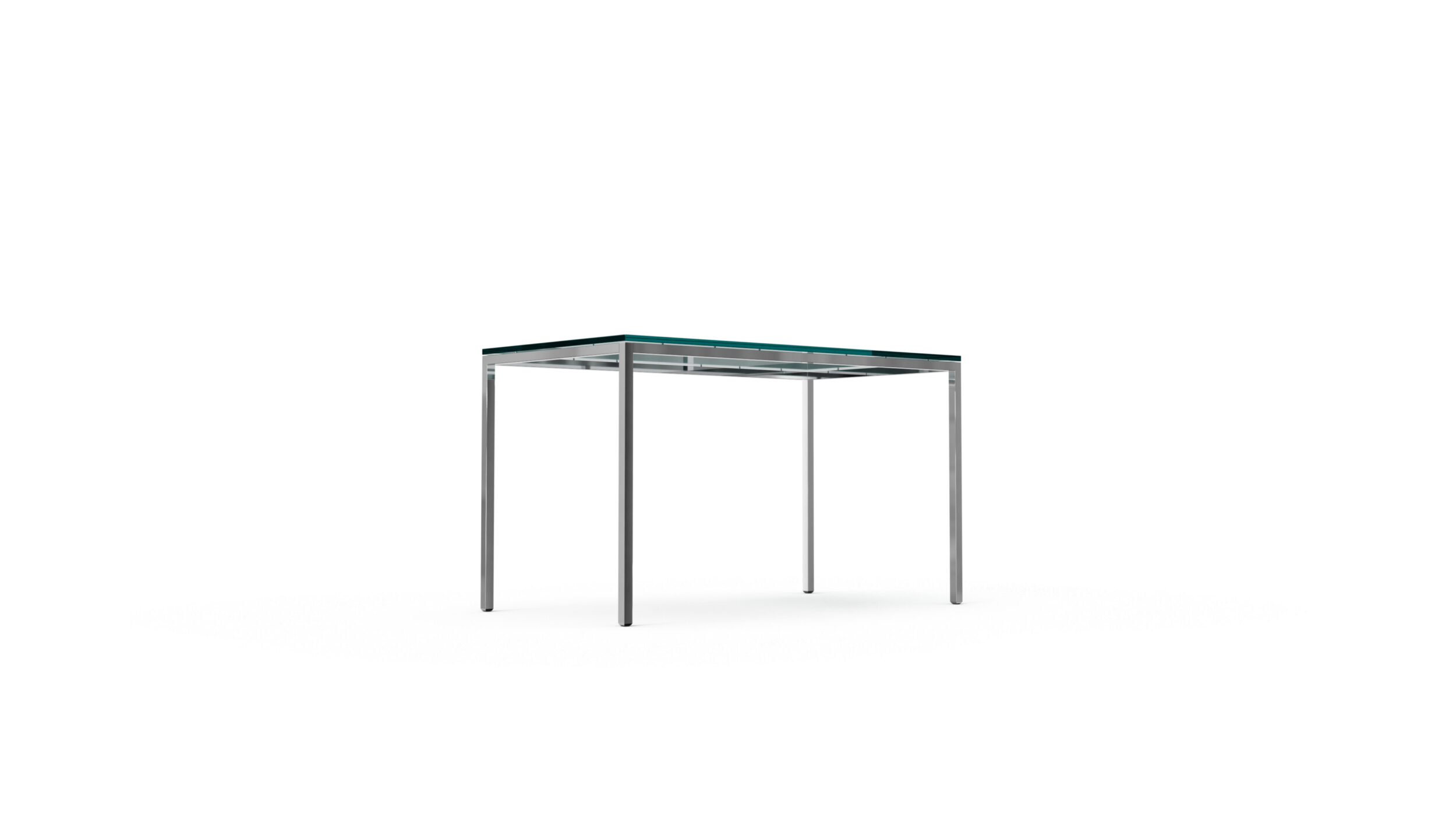 2521T Mini Desk 48x26 Reproduction by Archetype Forms - Florence Knoll - Side-View