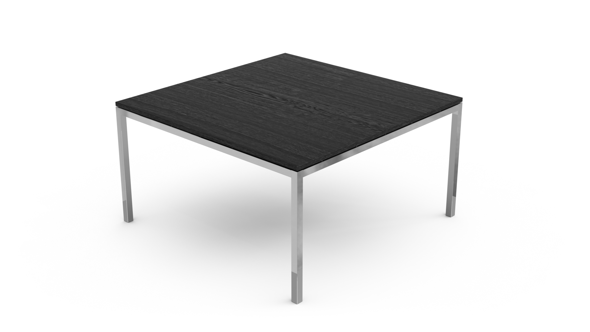 2517T End Table 35x35 Square Reproduction by Archetype Forms - Florence Knoll - Front Angle-2 View