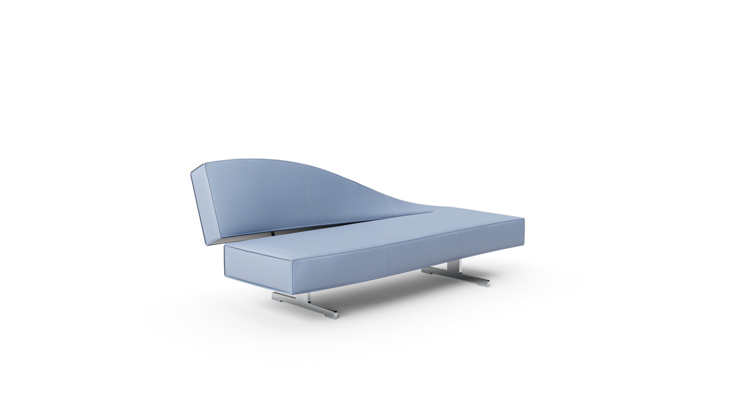 Aspen Sofa: Short - Left Hand Reproduction by Archetype Forms - - Front Angle-2 View