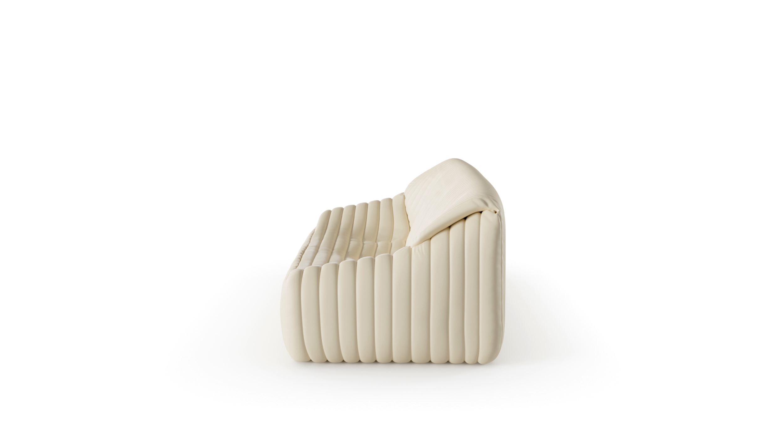 Cinna Sandra Sofa Series - Ligne Roset 3-Seater Sofa Reproduction by Archetype Forms - Annie Hieronimus - Side-View